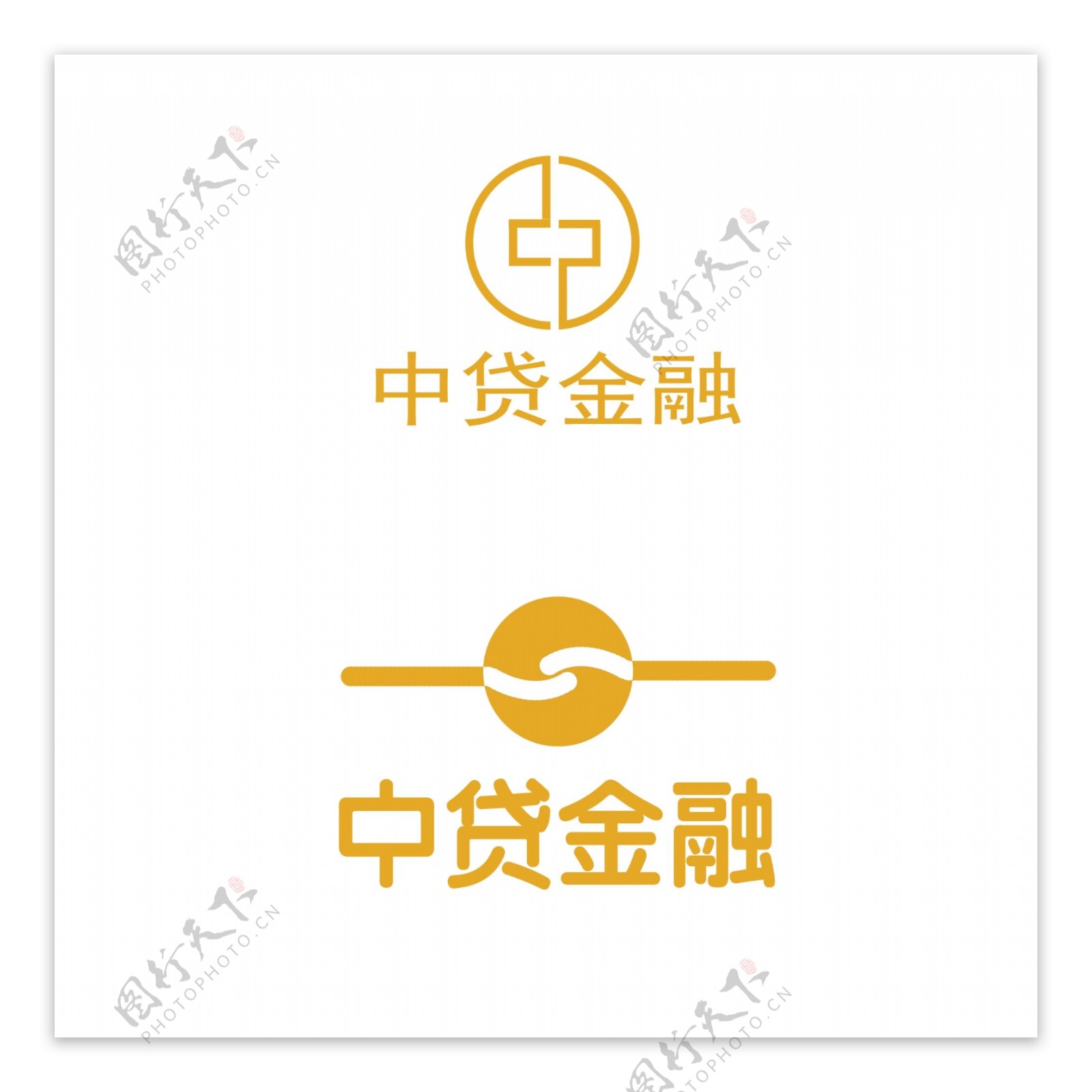 中贷金融logo设计标志设计