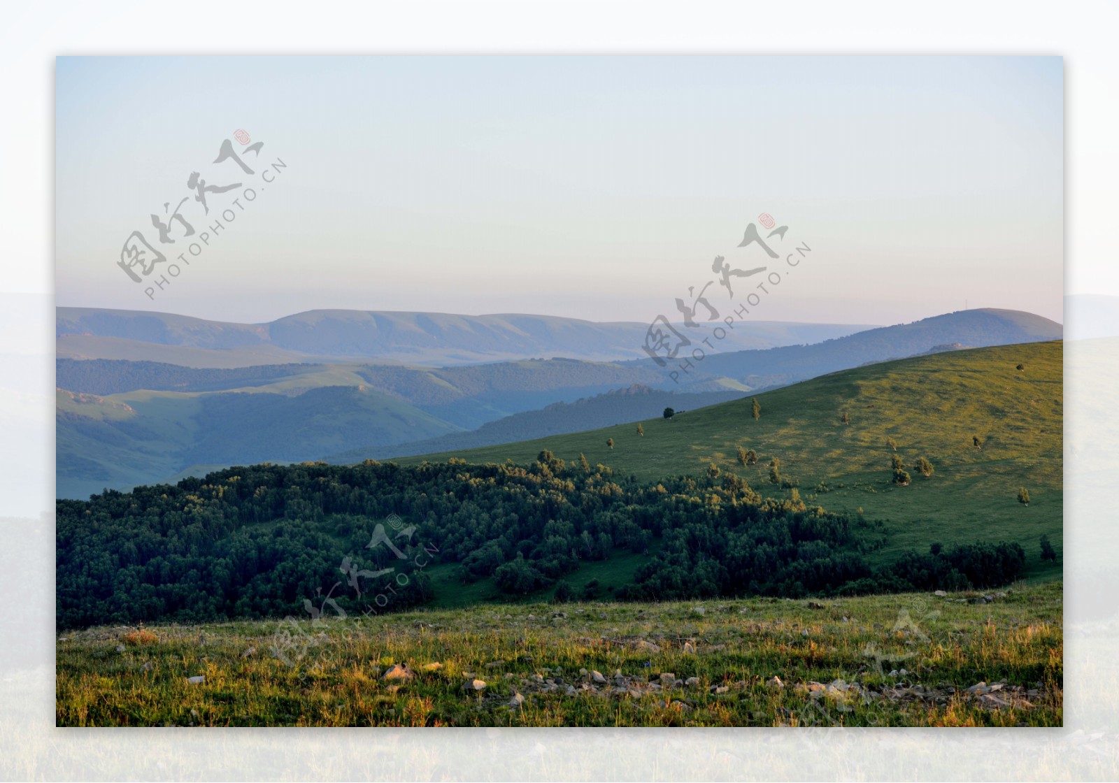内蒙古阿斯哈图石林风景