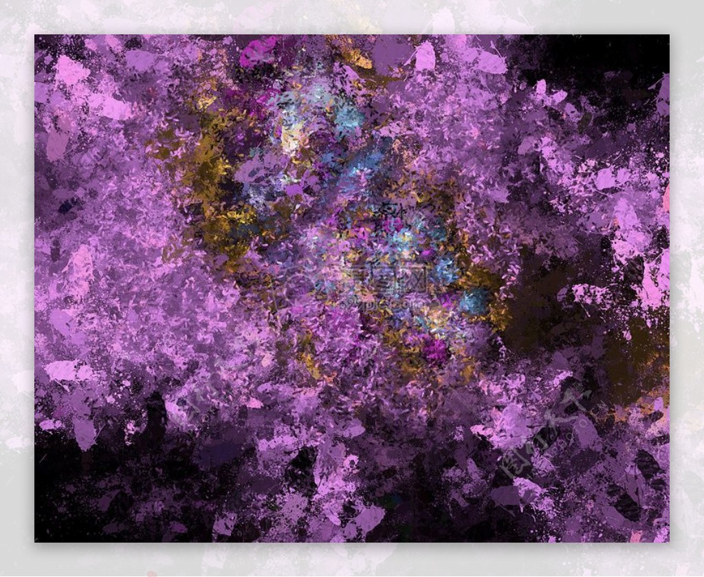 抽象的紫色画面