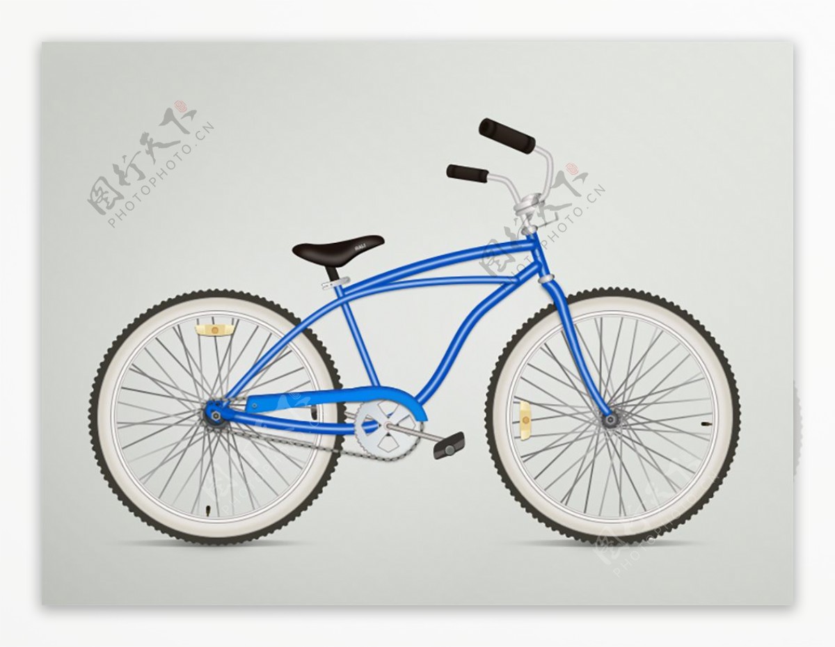 sketch写实图标自行车图标写实风