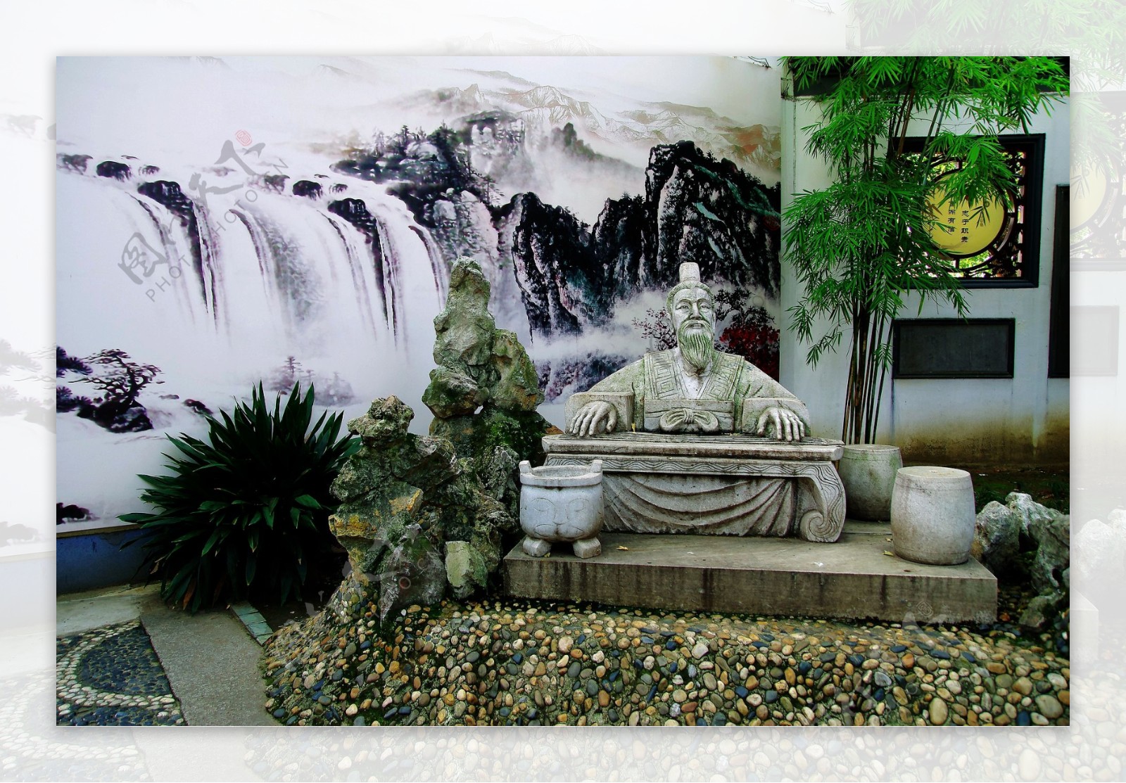 湖北武汉古琴台风景桌面壁纸