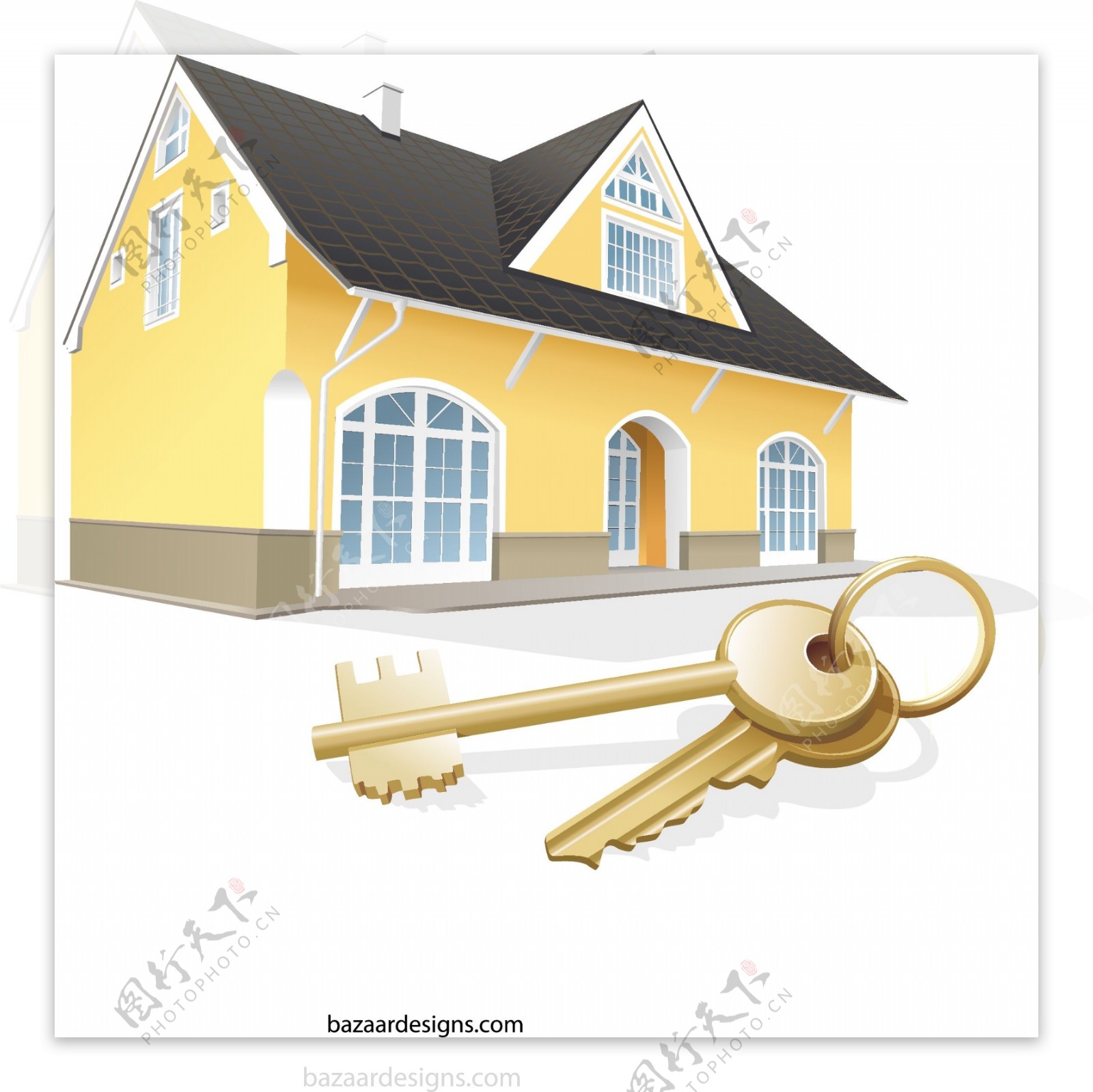 房子的钥匙房地产房地产安全