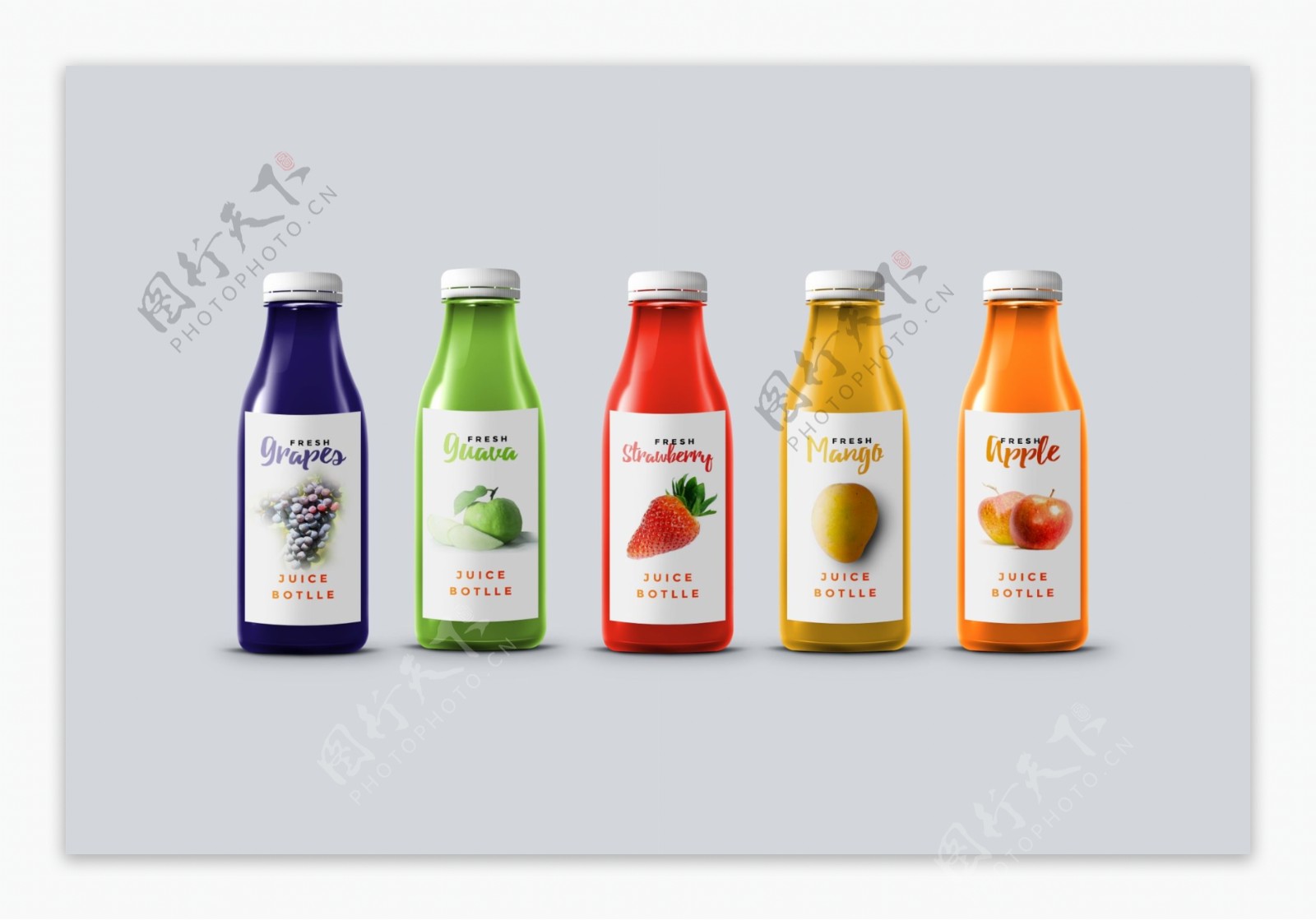 果汁瓶设计5种