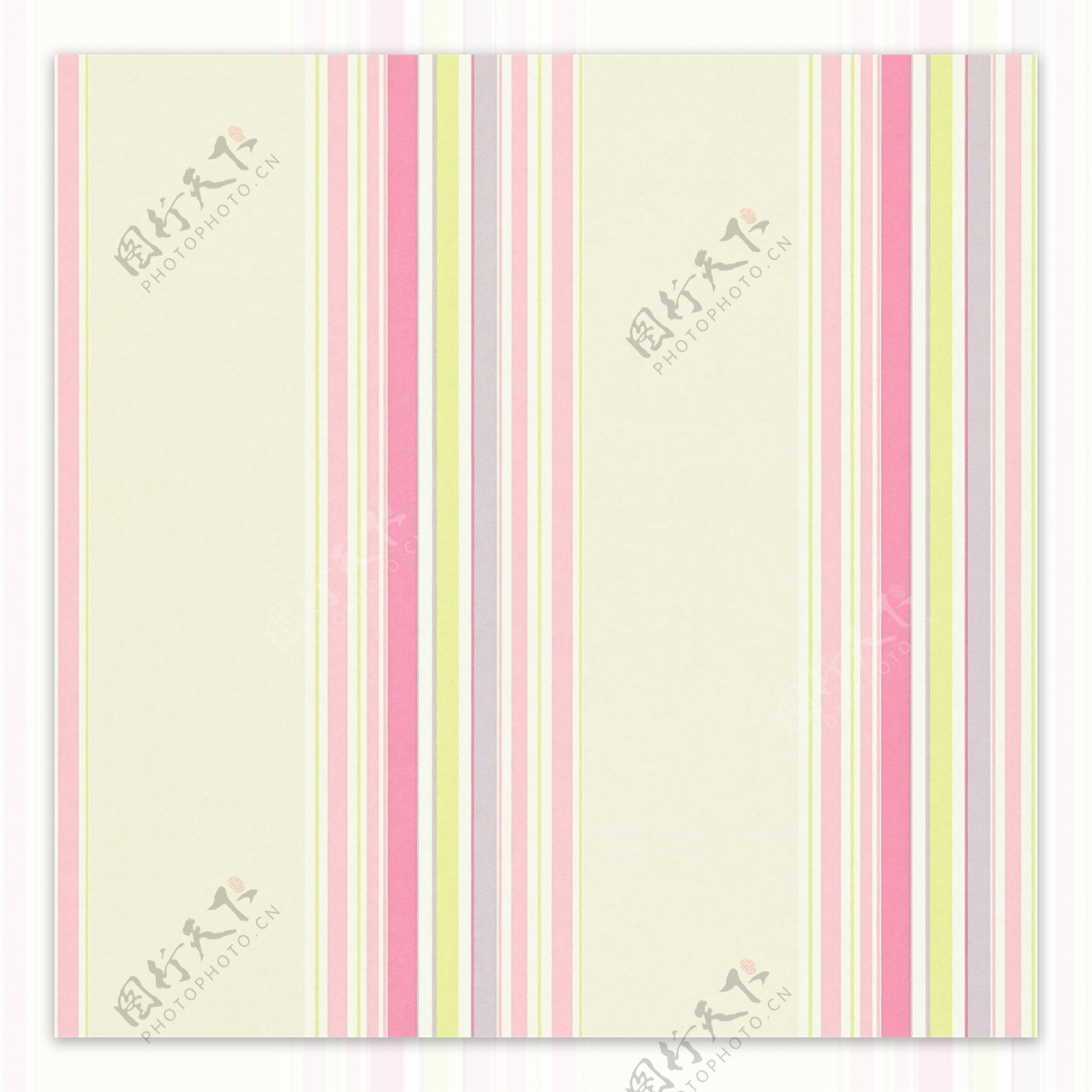 粉色条纹布艺壁纸图片