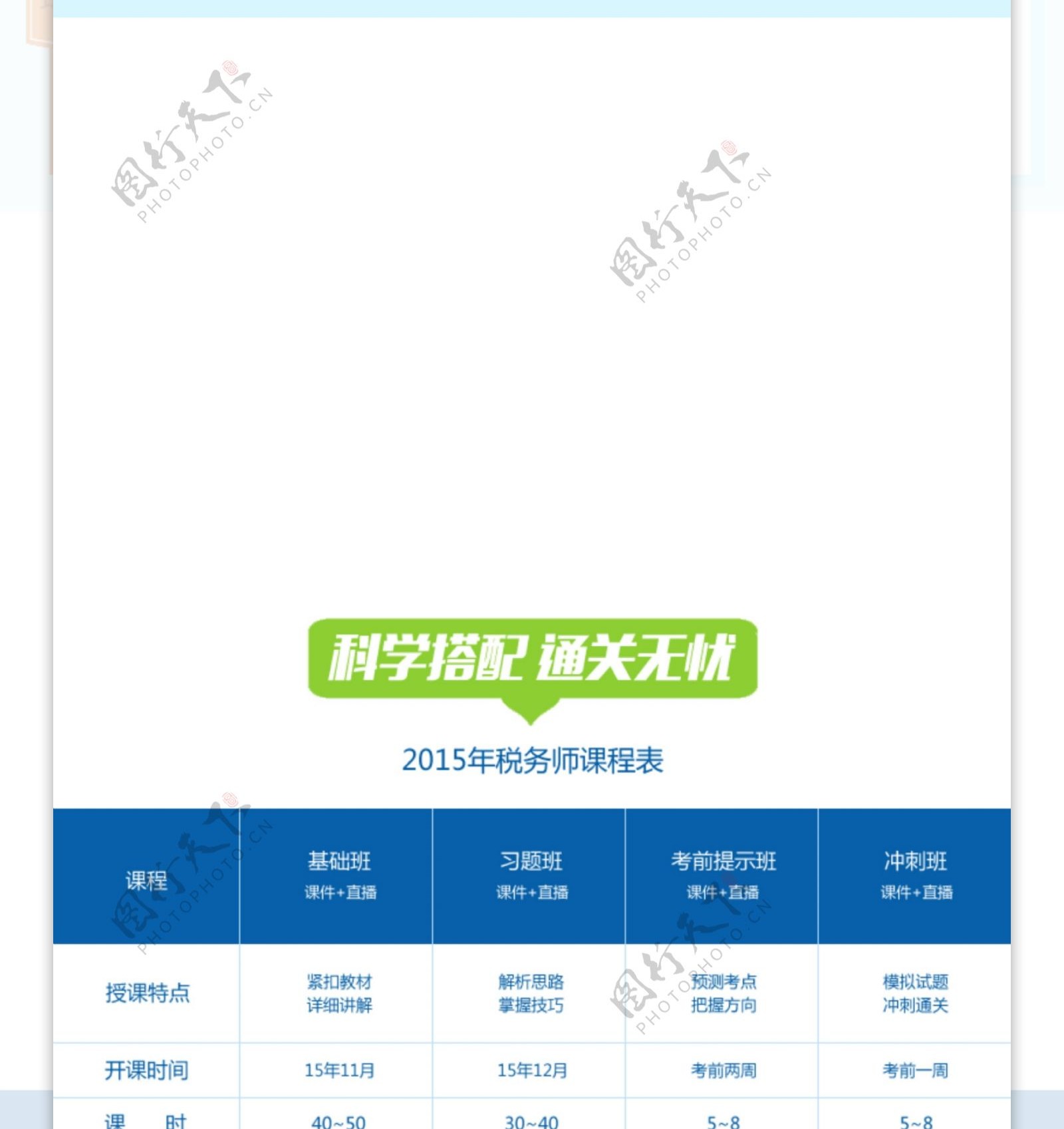 会计网校税务师考试详情页