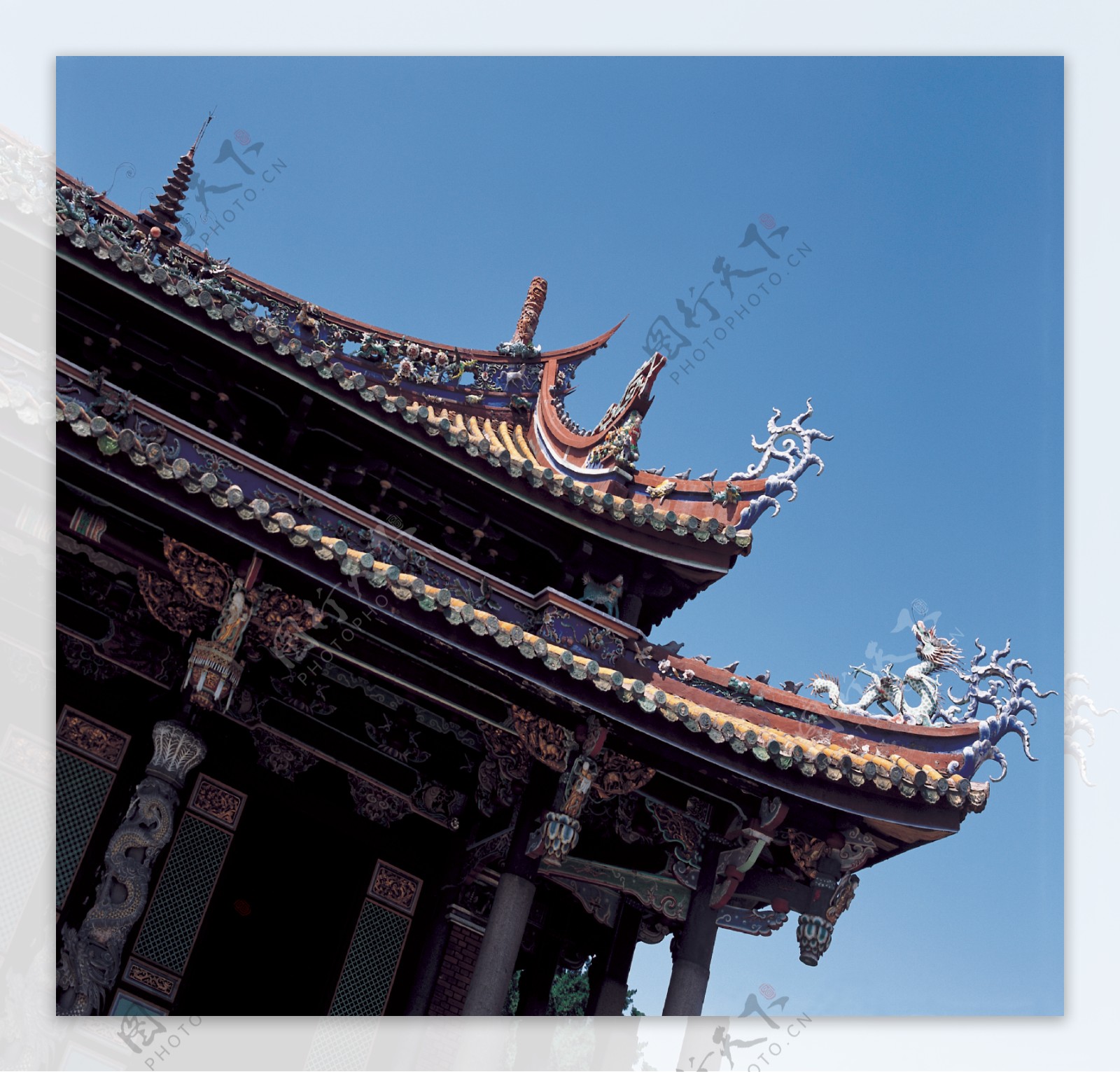 中国风建筑摄影图片