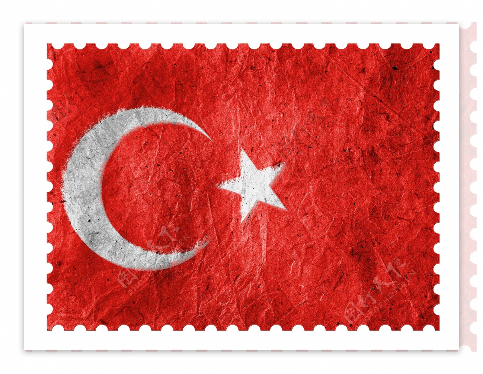 土耳其国旗邮票
