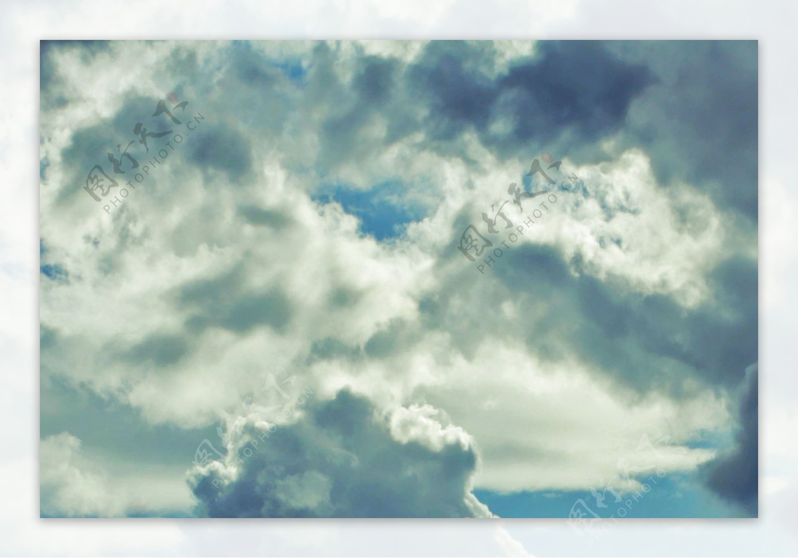空中云层图片