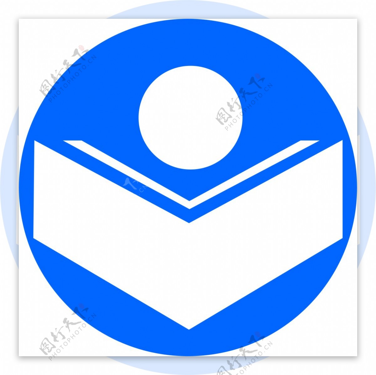 蓝色读书logo