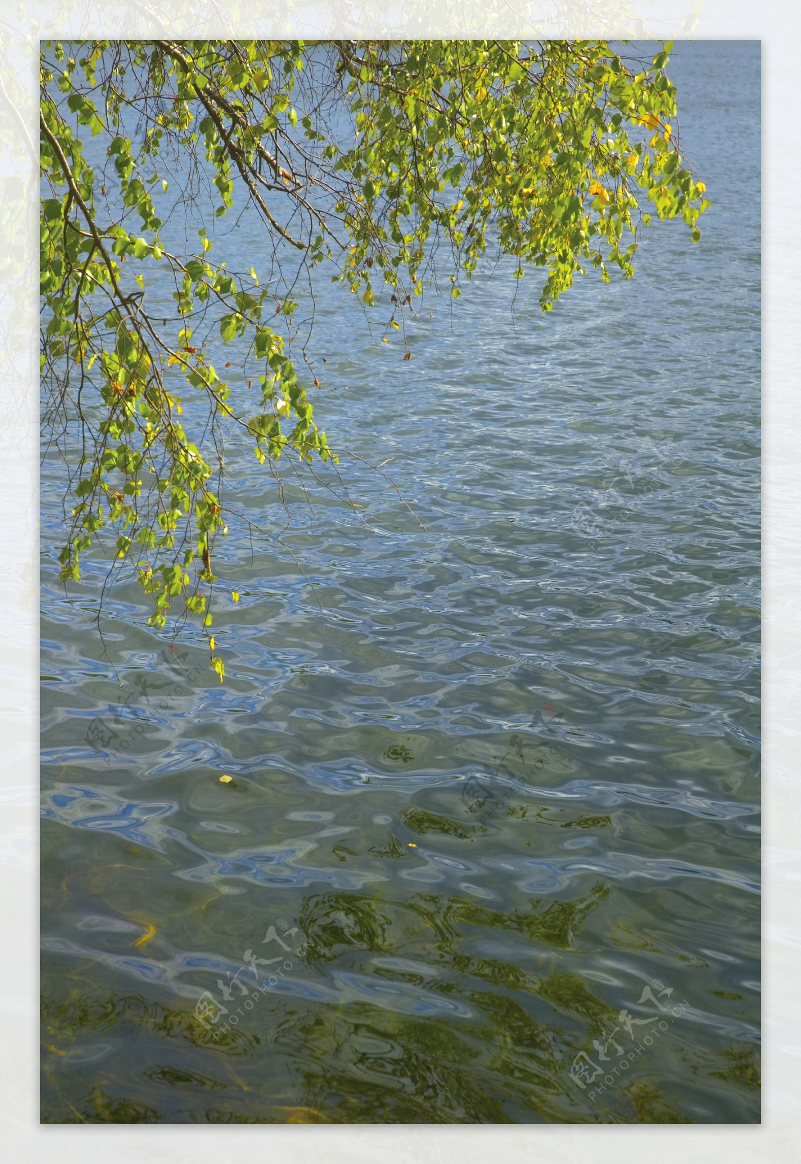 美丽湖水风景图片