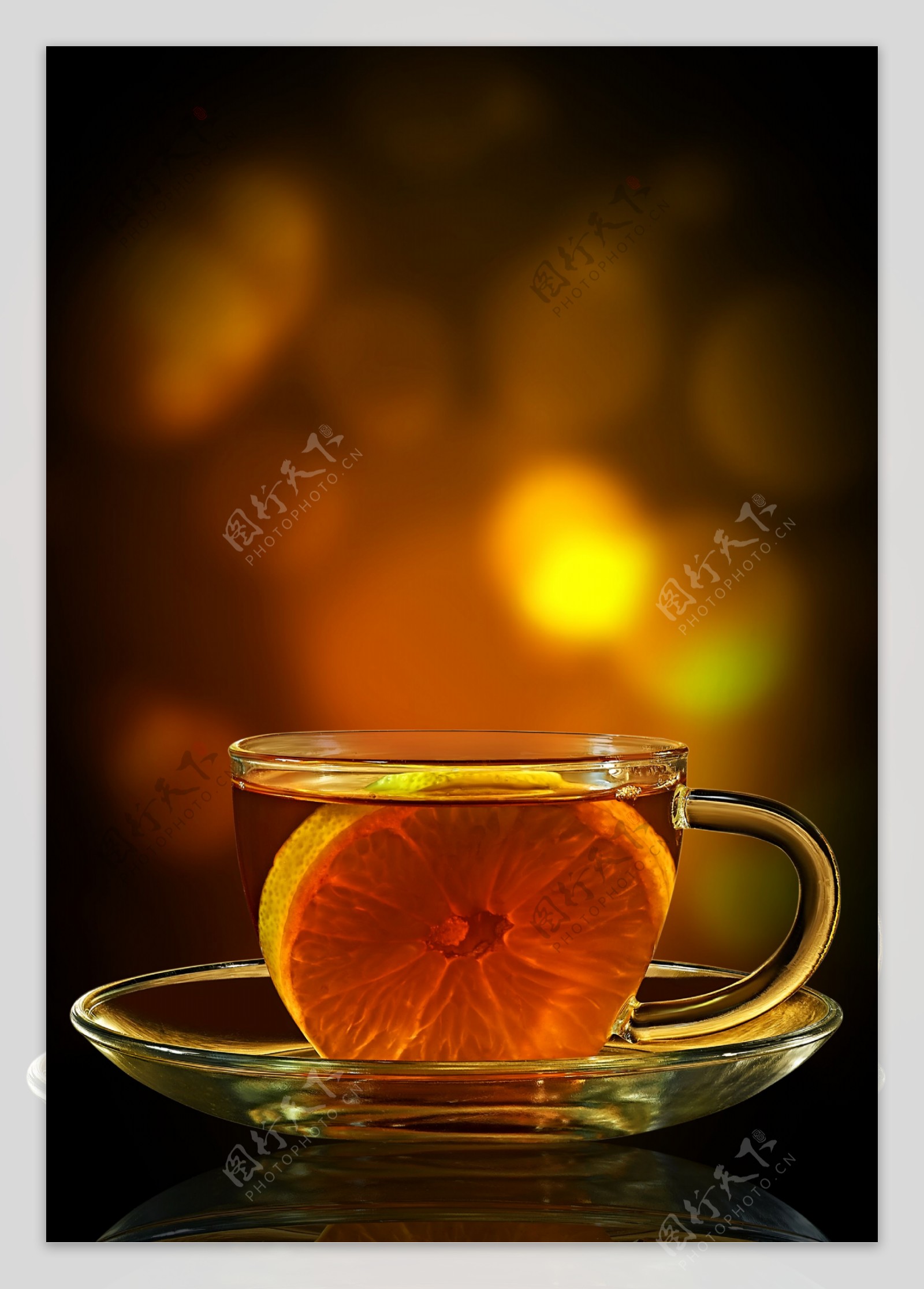 水果茶摄影图片