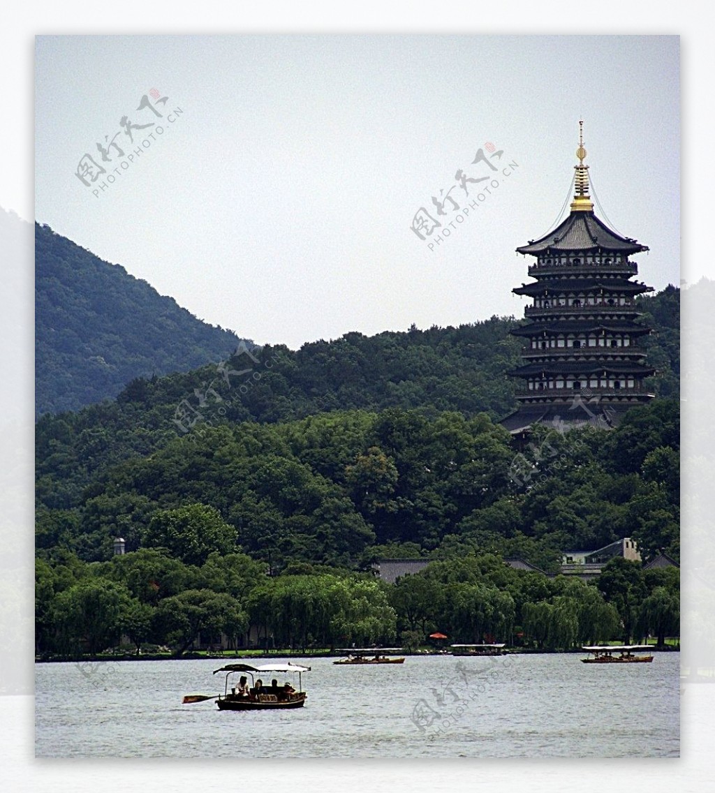 真夏の雷峰塔から見る世界遺産杭州西湖の絶景は素晴らしい。 - 異邦人になってみた～～上海生活写真ブログ