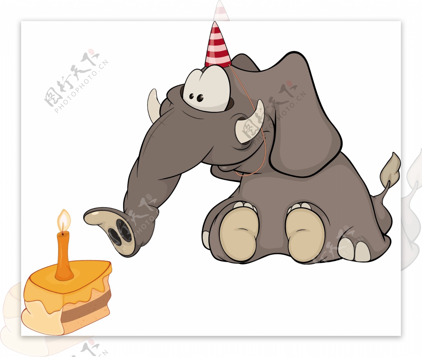 过生日的大象