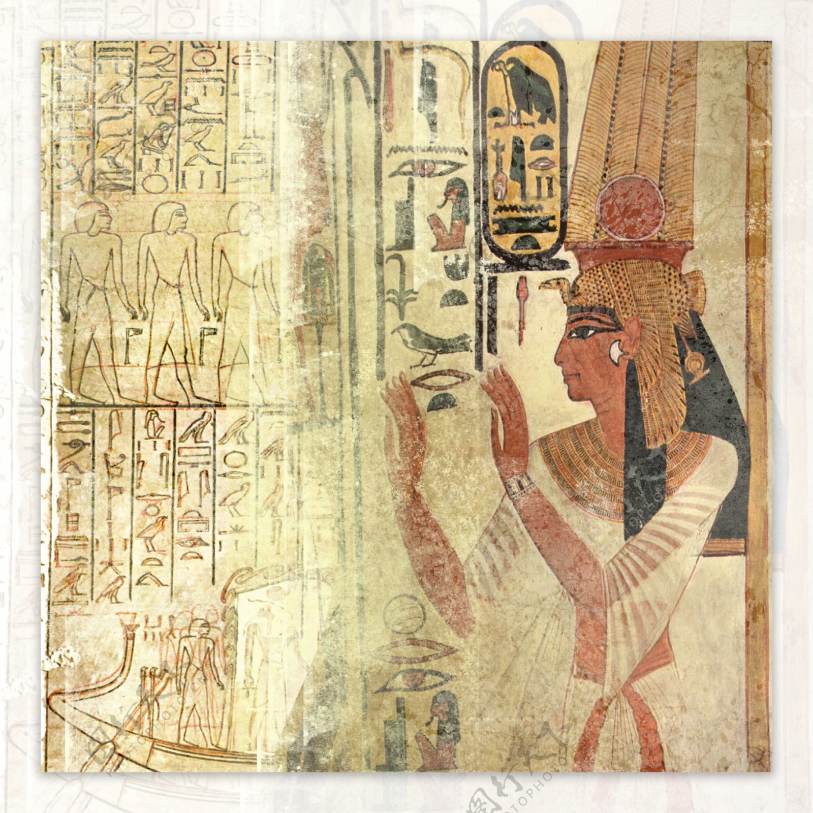 埃及王后图片