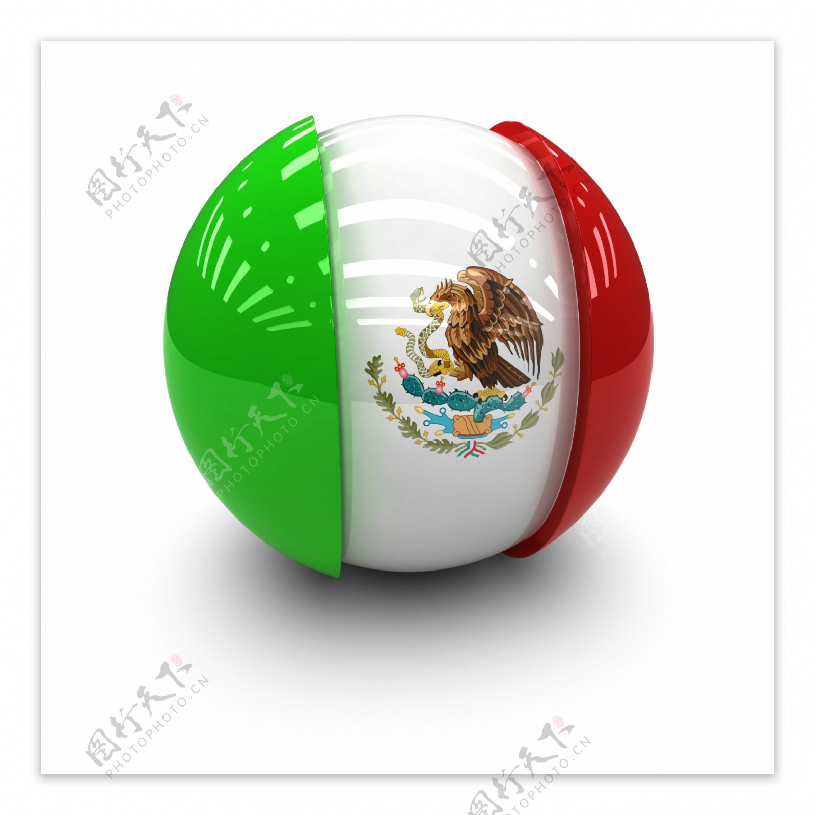 墨西哥国旗球体