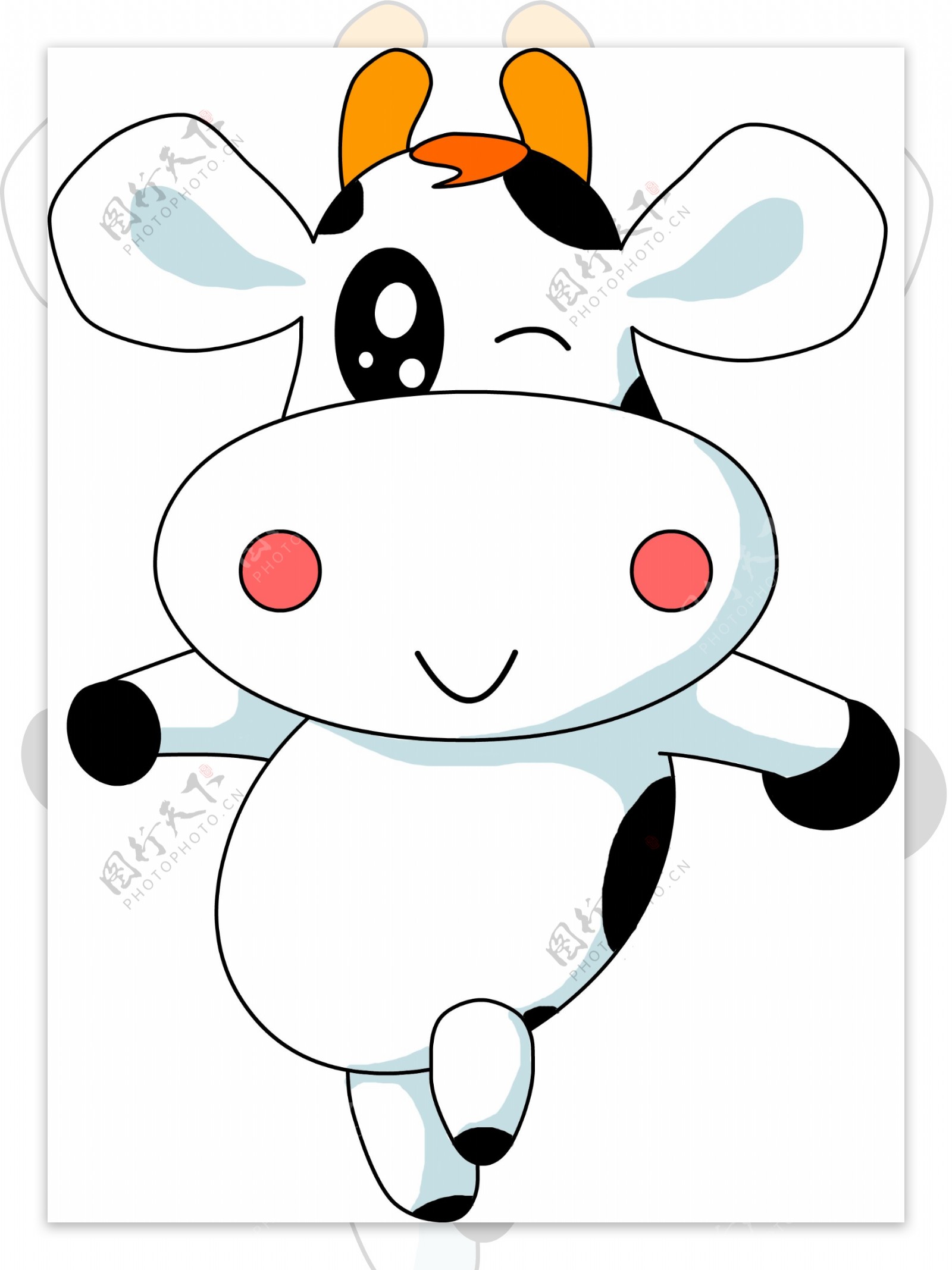 奶牛跳舞