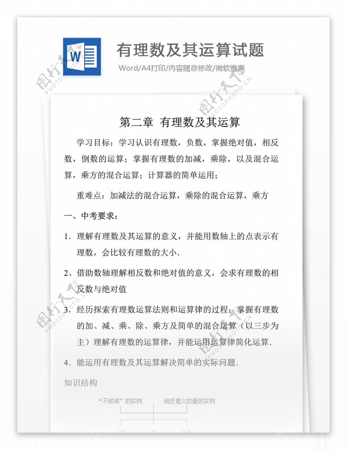 数学上册有理数混合运算习题小学教育文档