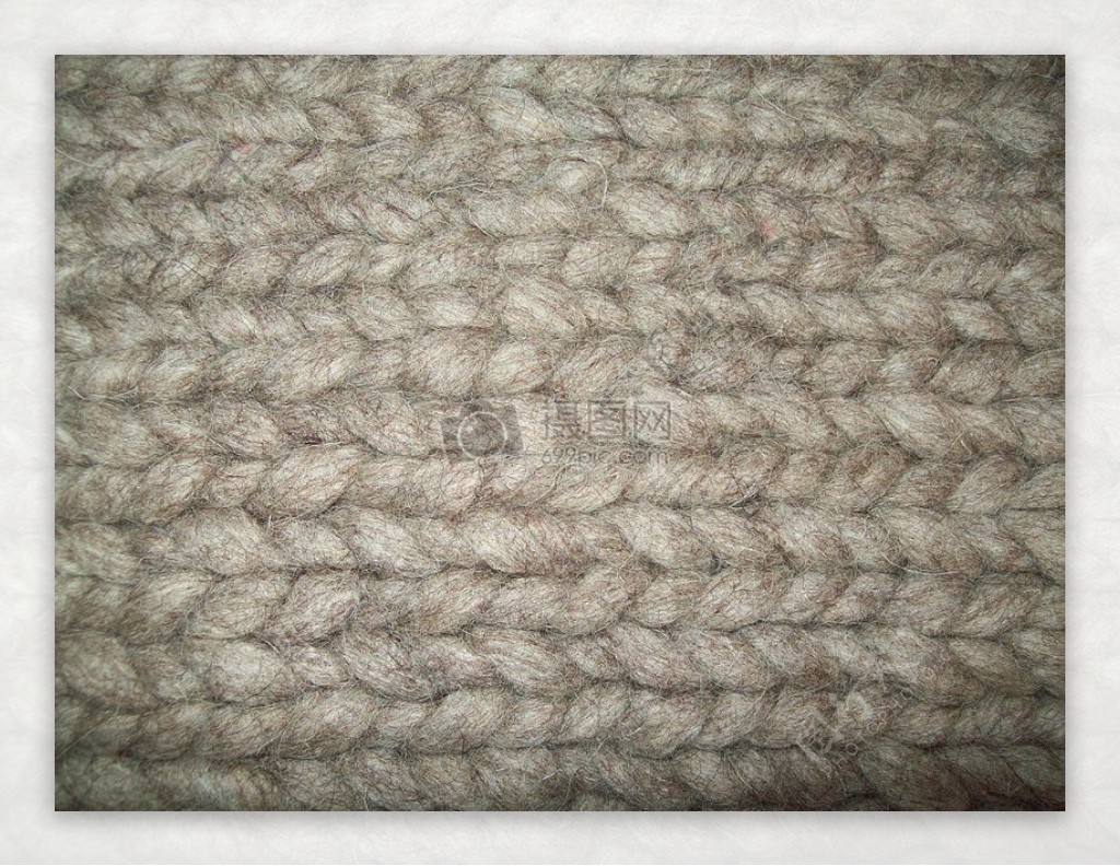 纯羊毛编织物