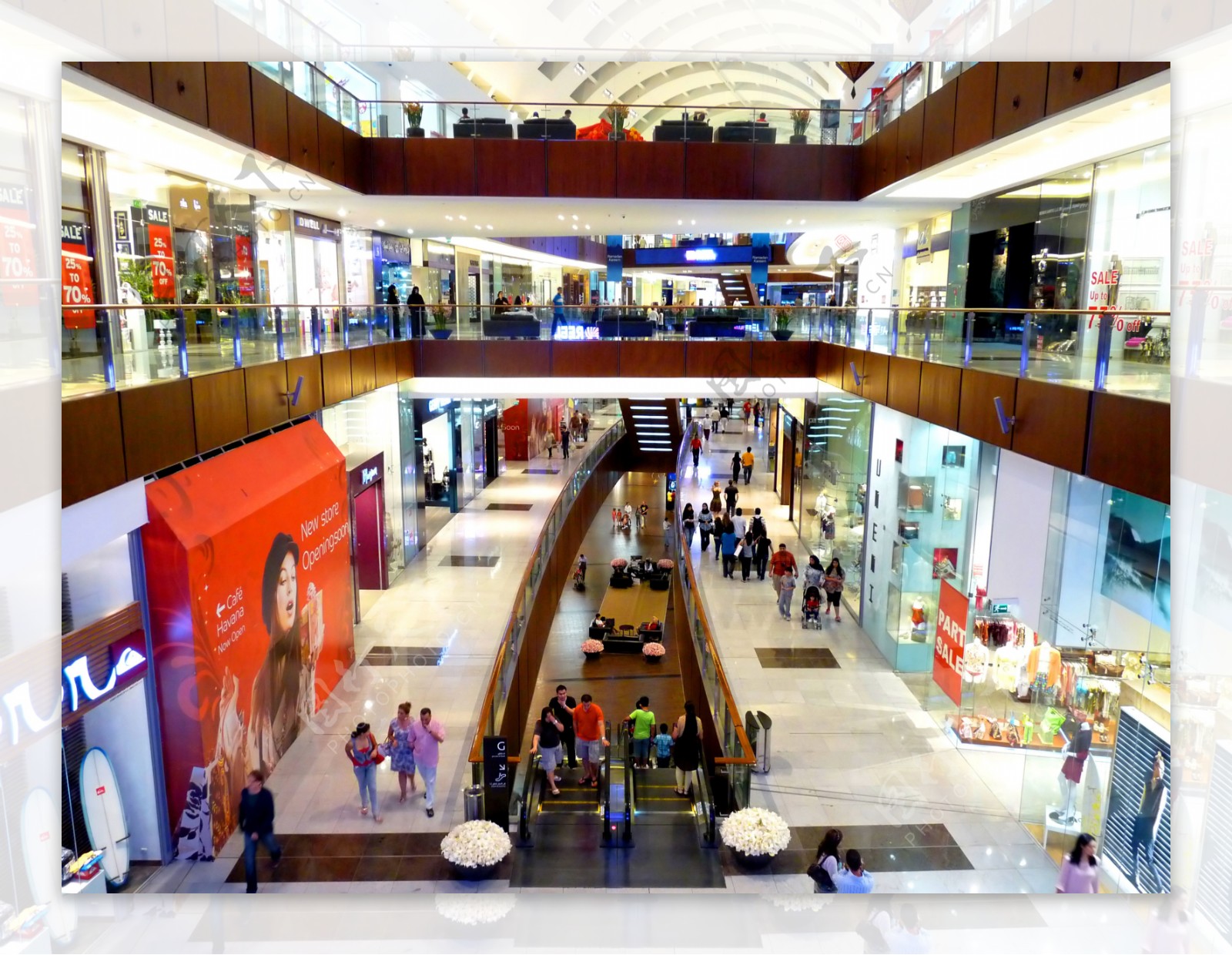高清商场购物中心图片