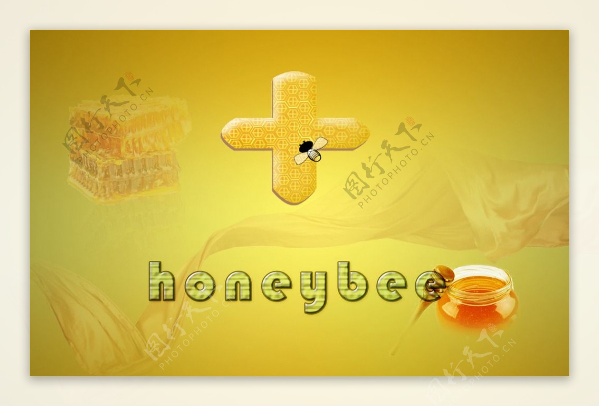 保健蜂蜜标志
