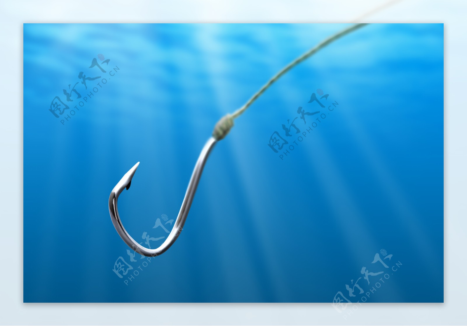 海水中的鱼钩图片素材-编号27135500-图行天下