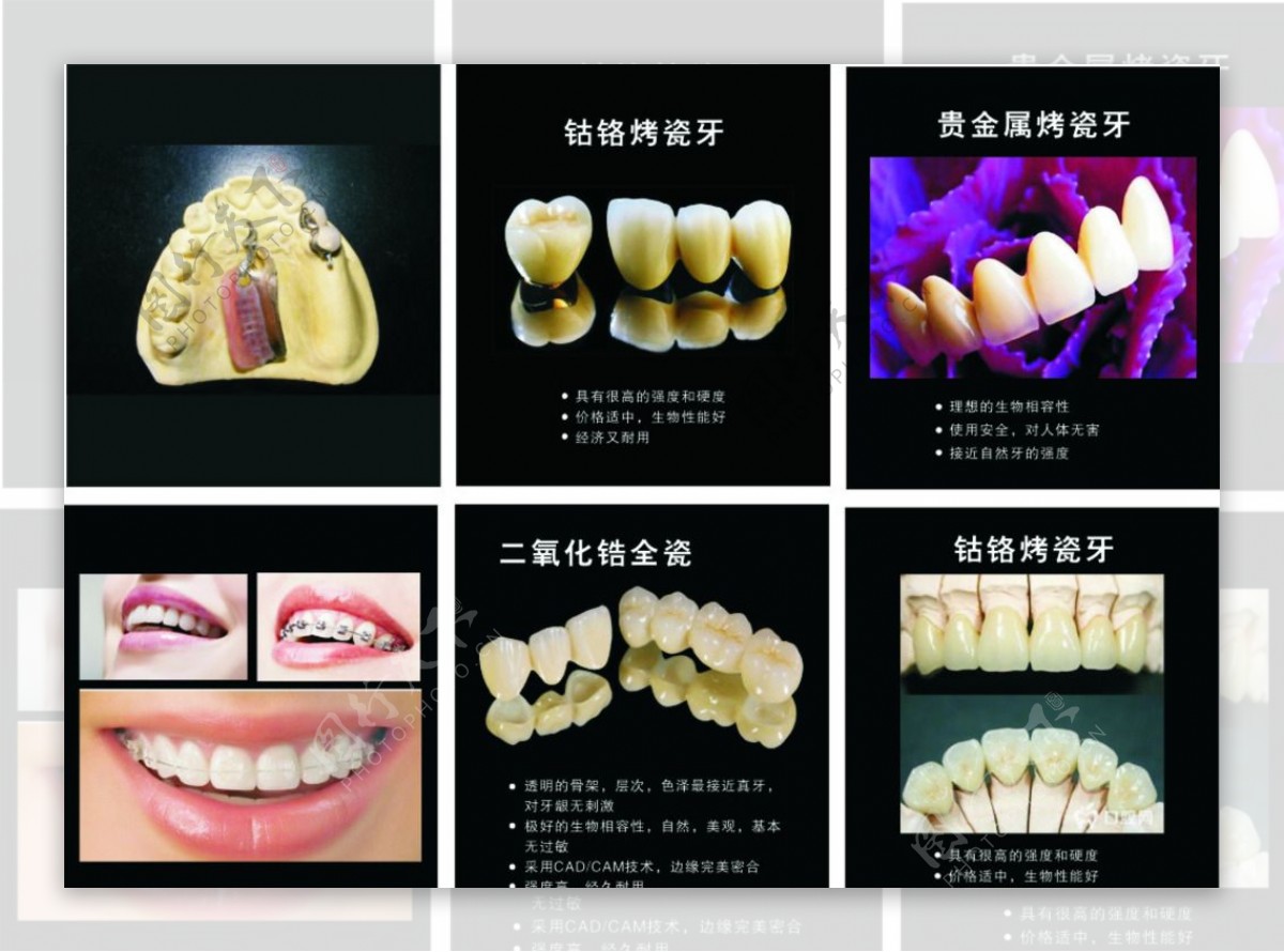 牙广告牙科展示牌