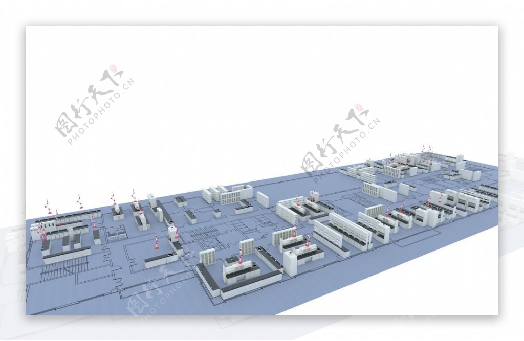 实验室效果图图片