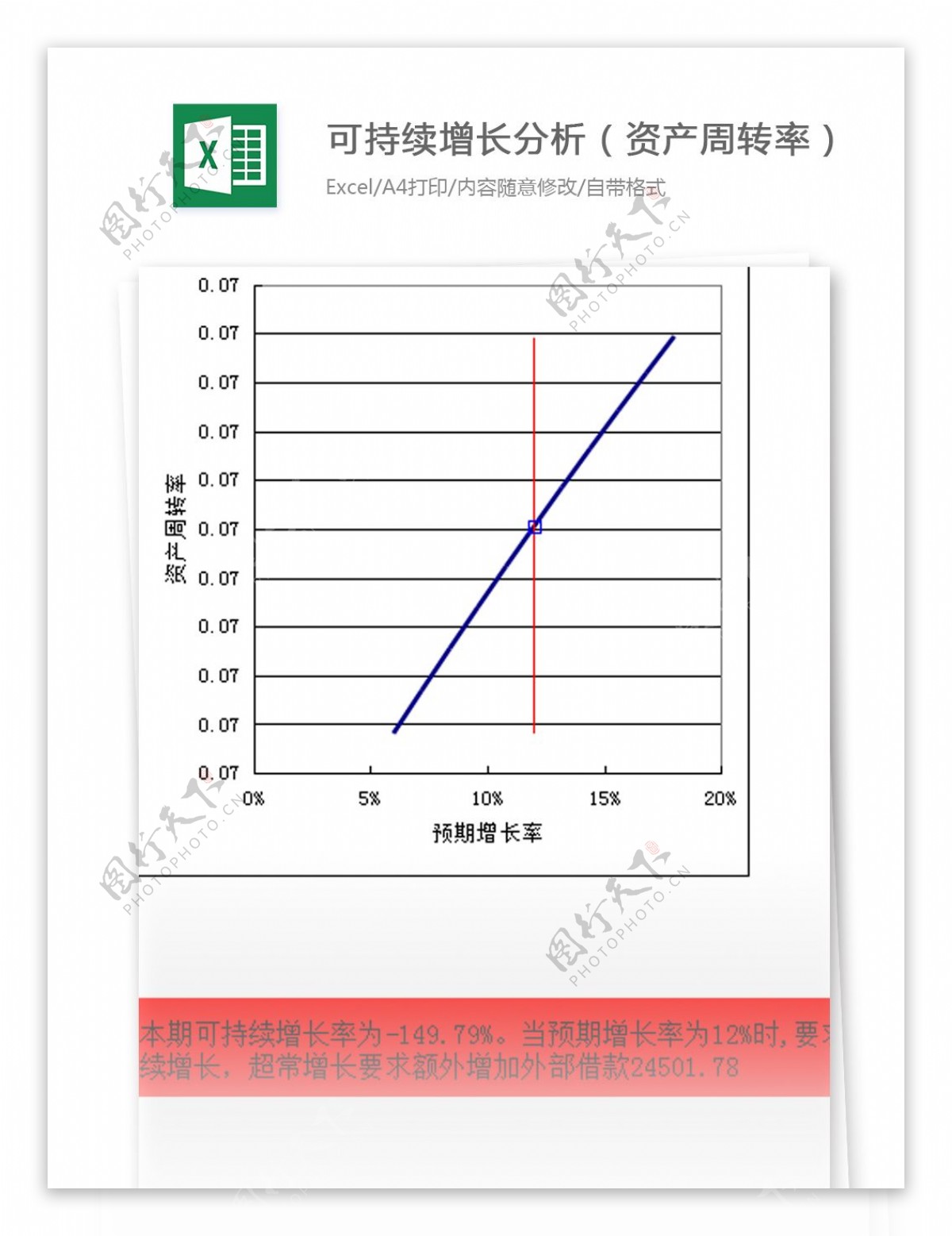 财务模型excel模板