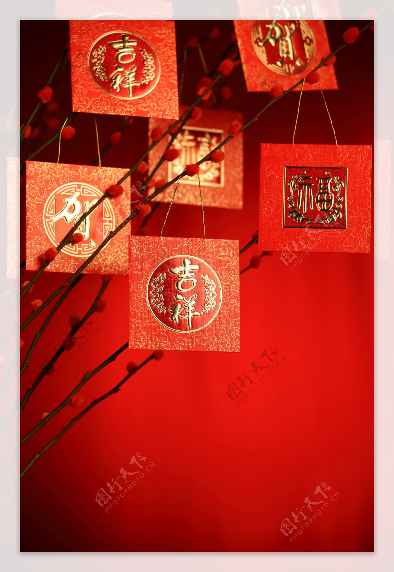春节红包背景