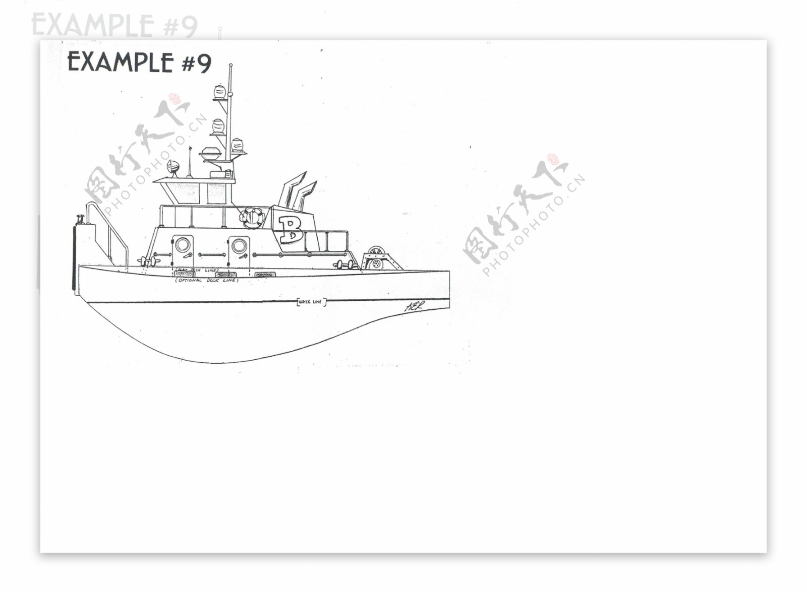 施普林格拖船模型B