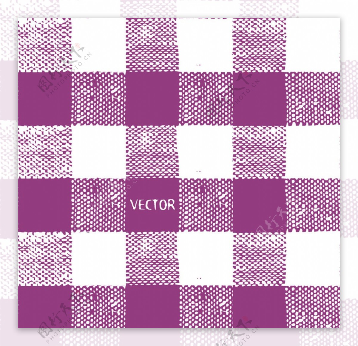 紫色与白色格子背景矢量素材