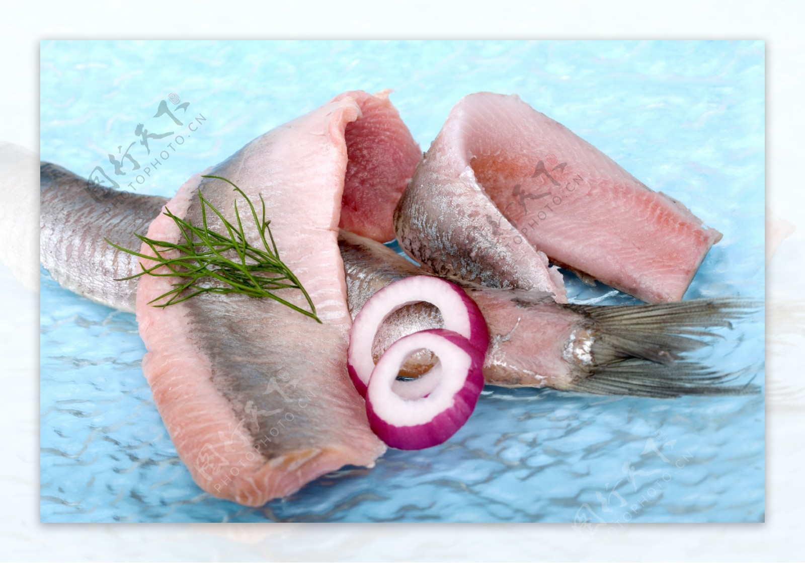 生鲜生鱼片图片