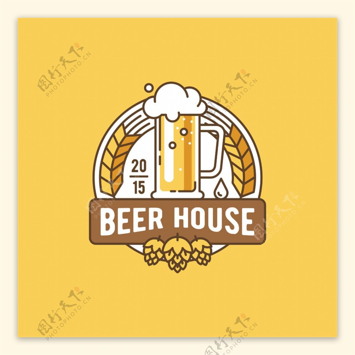 啤酒节海报设计图片