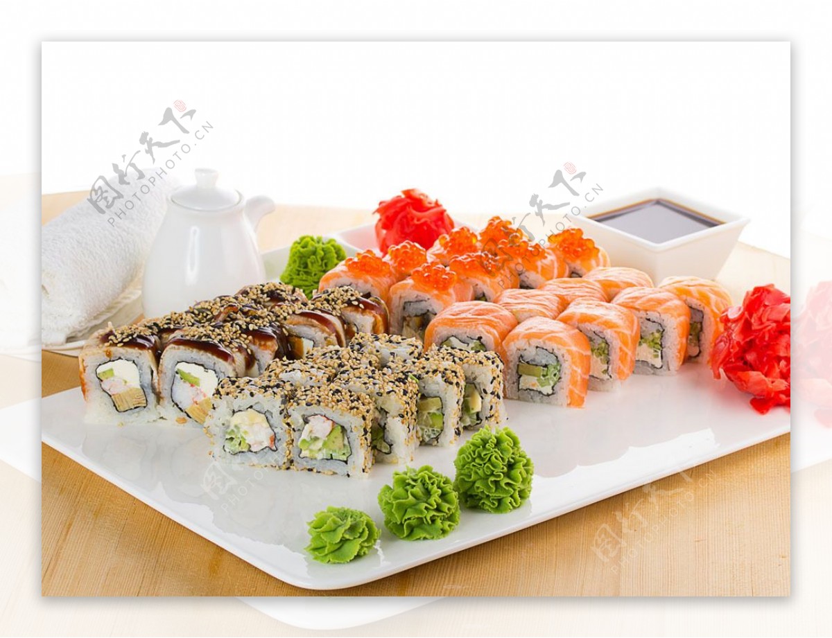 日本寿司美食图片