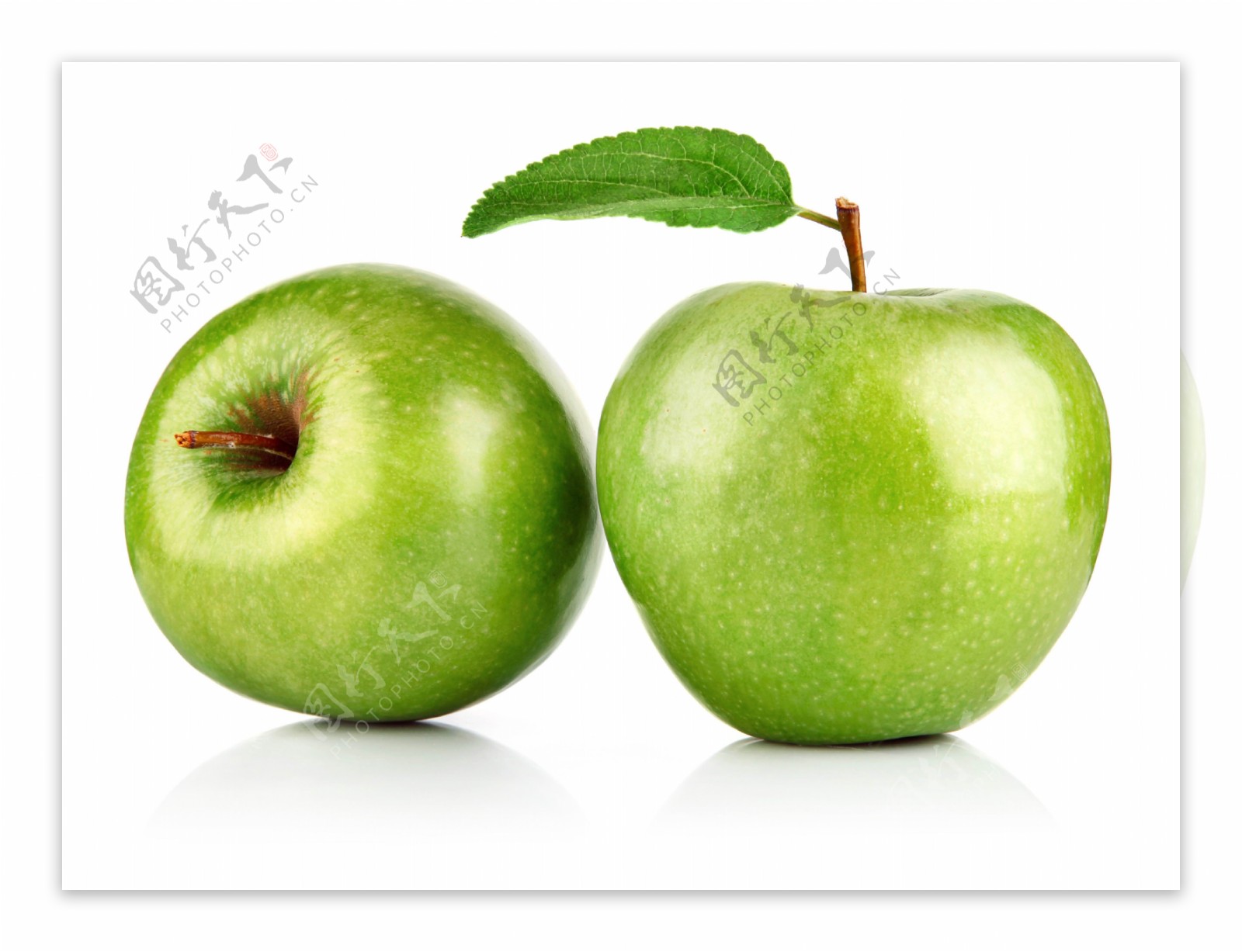 绿叶青苹果高清图片下载青苹果绿叶新鲜青色高清图片图片下载