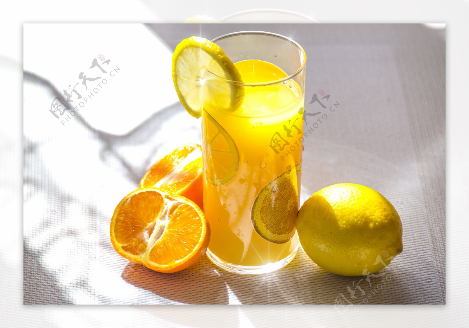 高清柠檬果汁图片