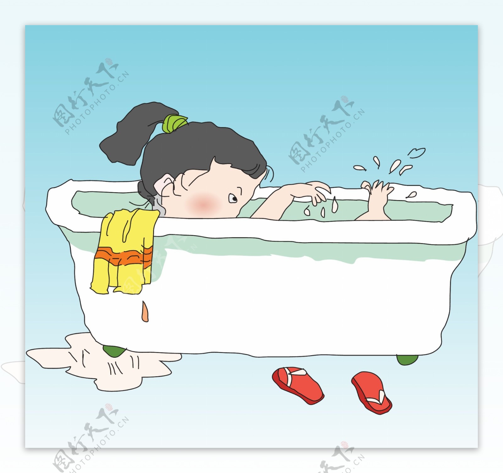 亚洲女孩在户外洗澡 库存图片. 图片 包括有 淋浴, 绿色, 愉快, 头发, 背包, 女性, 皮肤, 卫生学 - 168762467