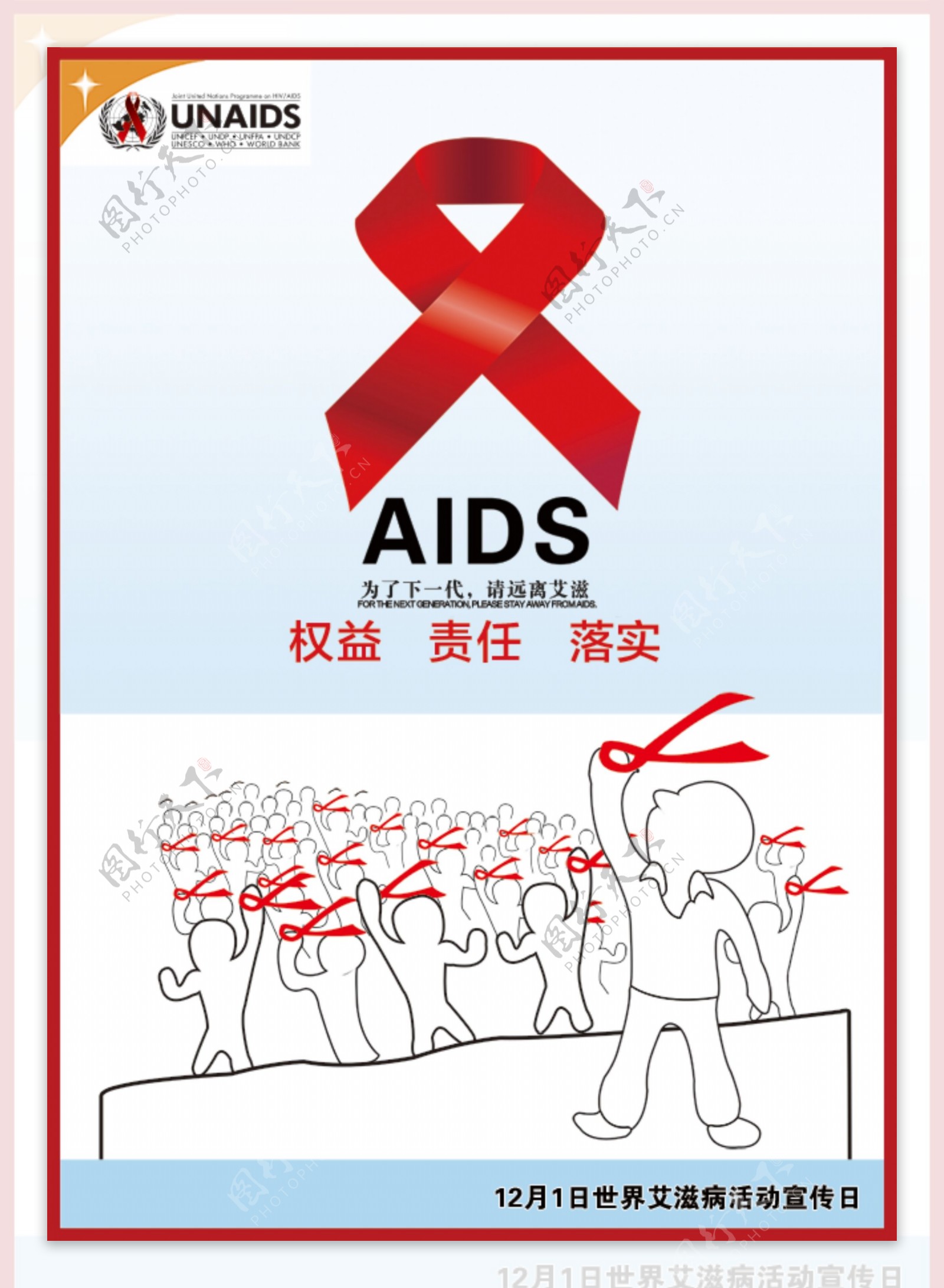 QQ微信艾滋病宣传