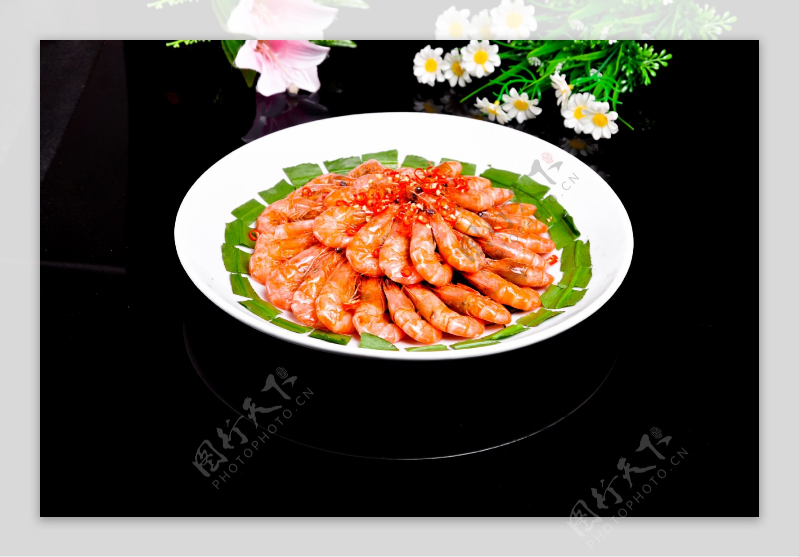 茶香大虾图片