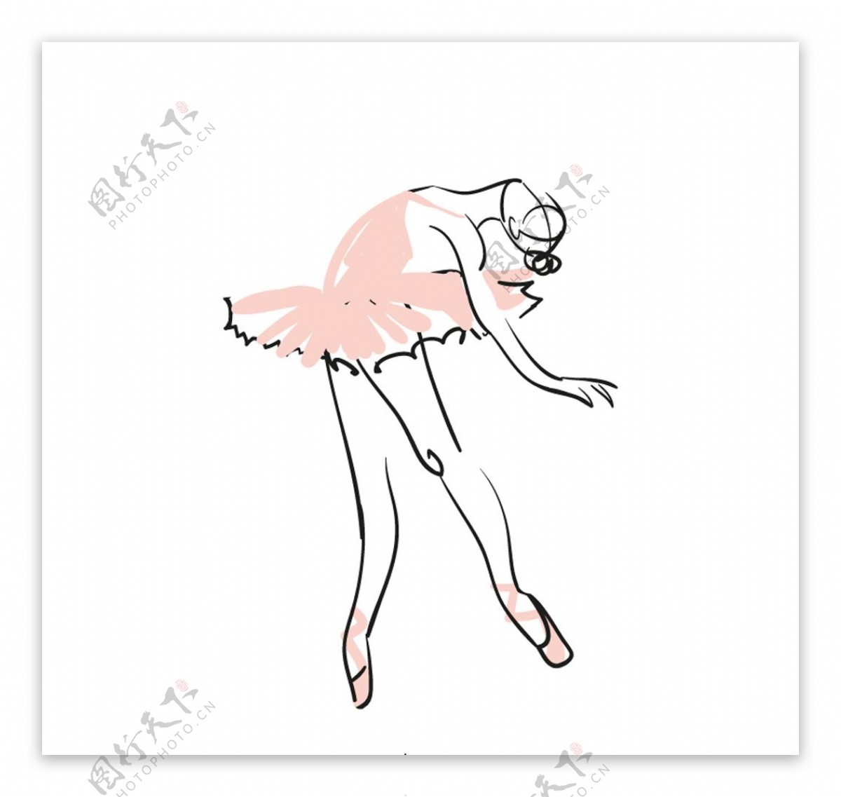 粉色芭蕾舞女郎
