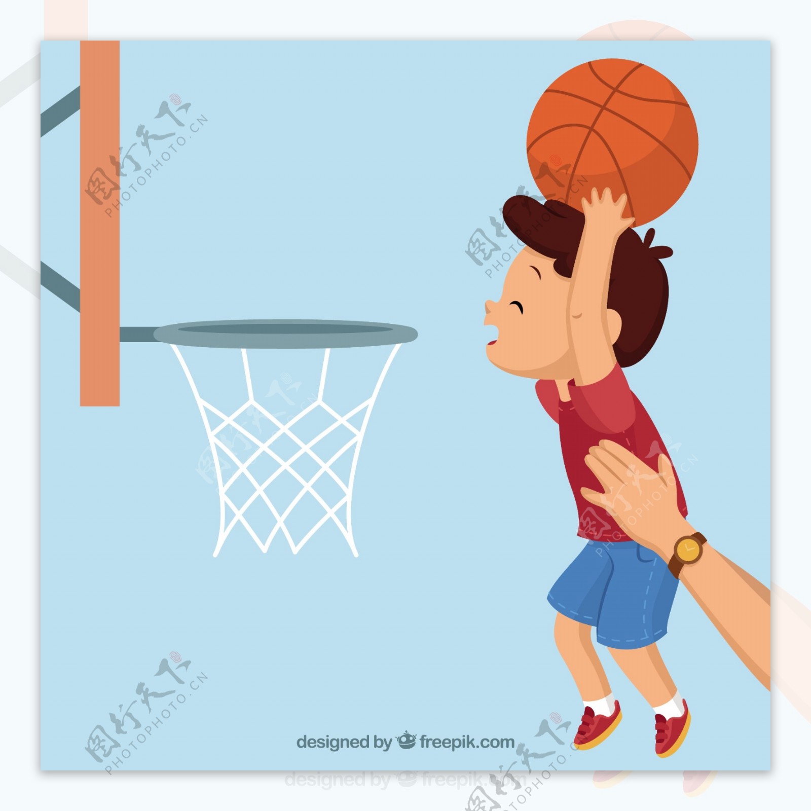 篮球背景设计