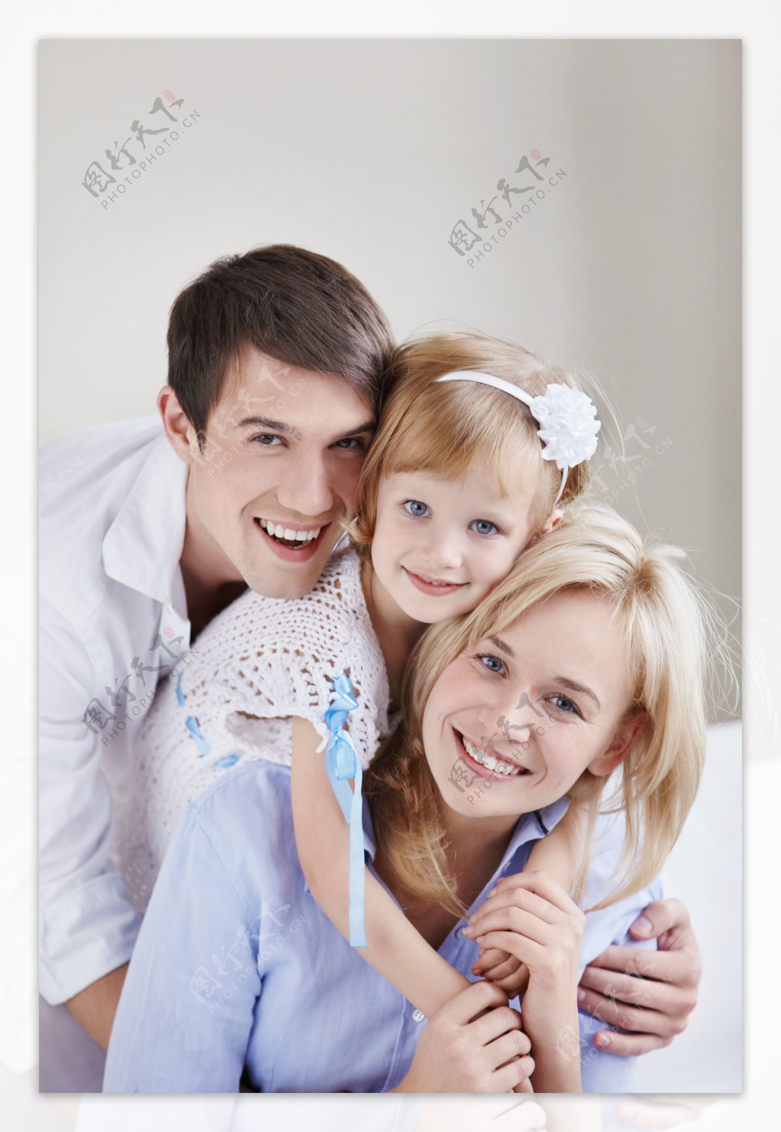 幸福家庭的图片