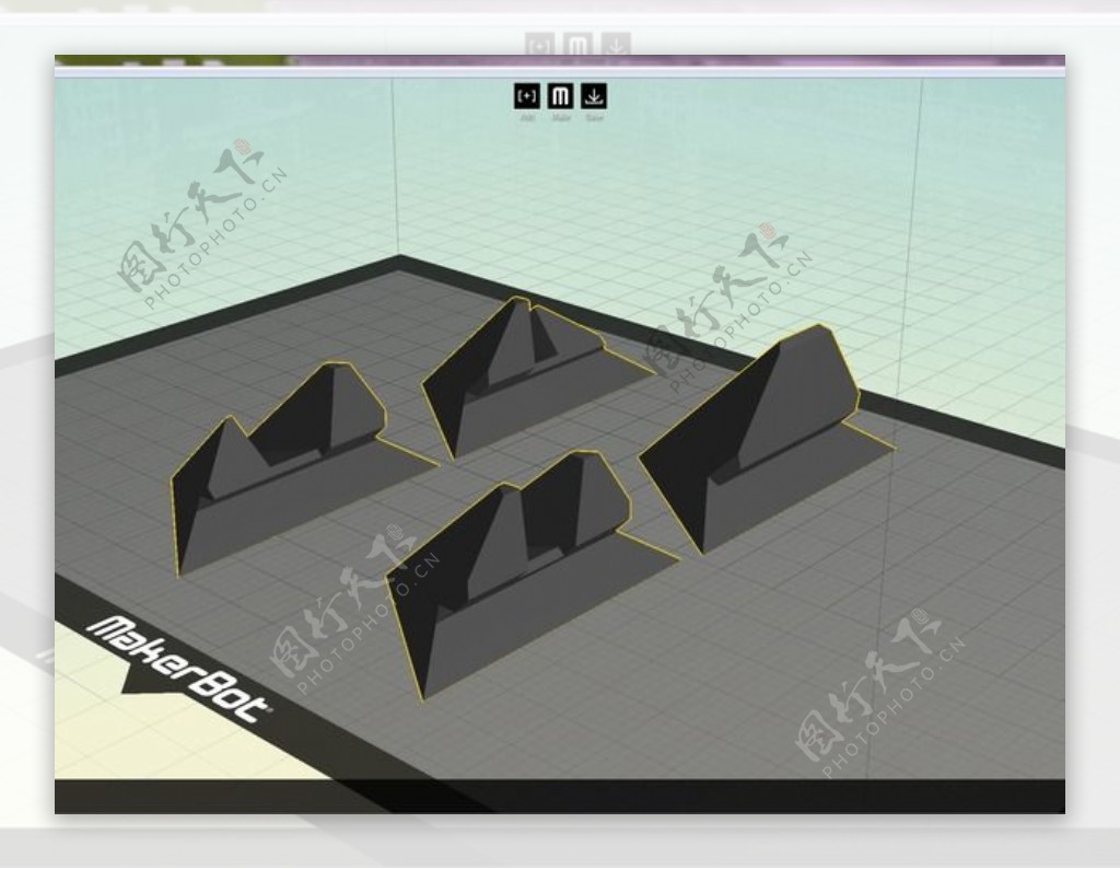 为Makerbot复制角孔塞