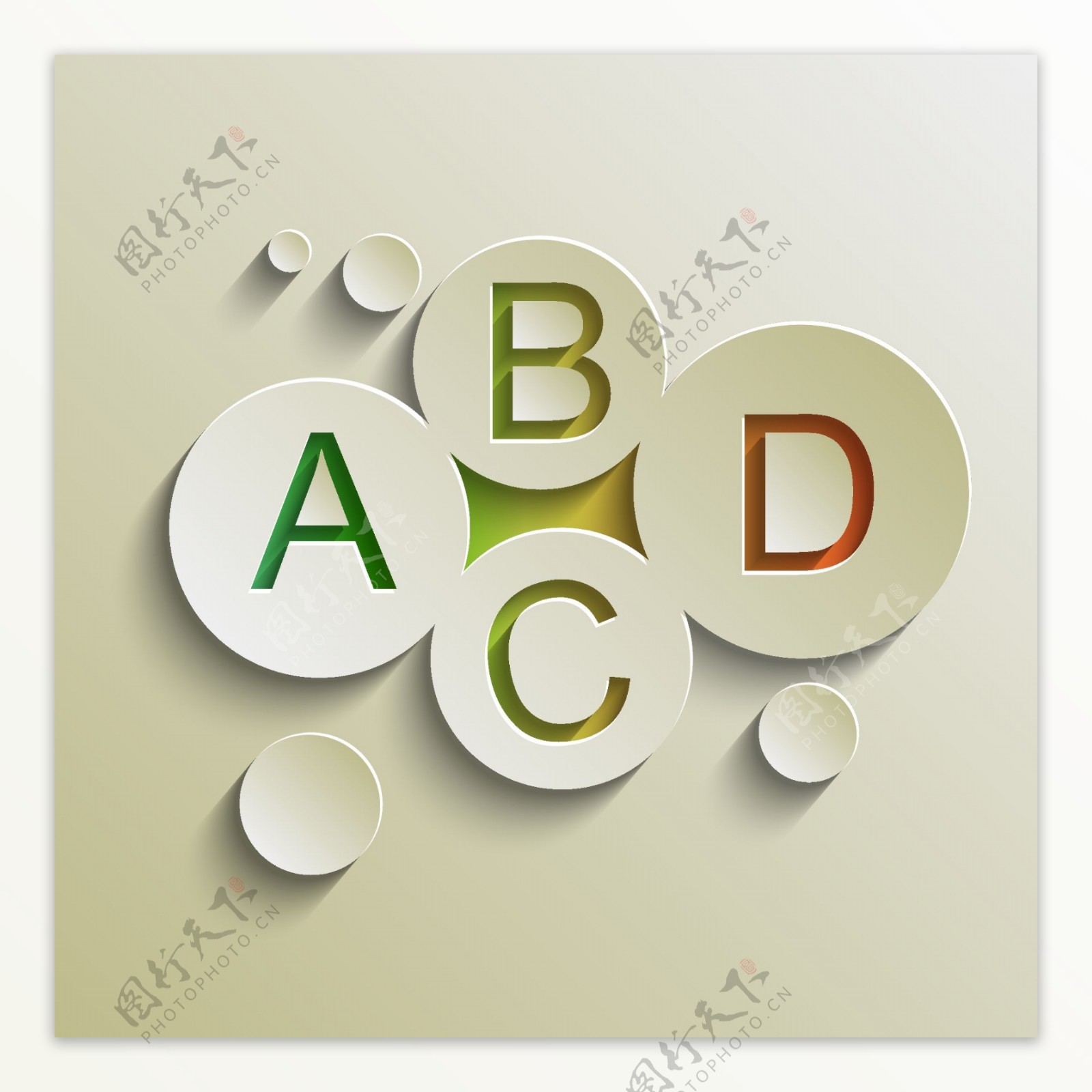 ABCD字母创意设计