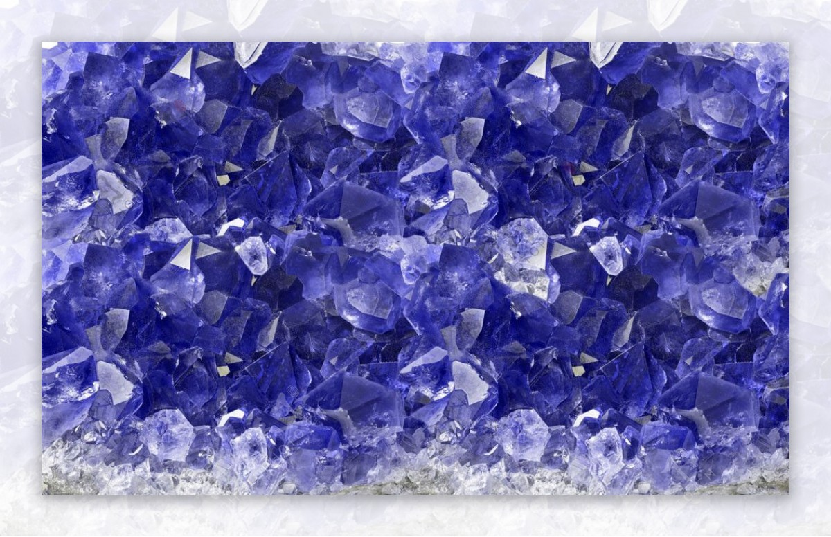 蓝色水晶大理石图片
