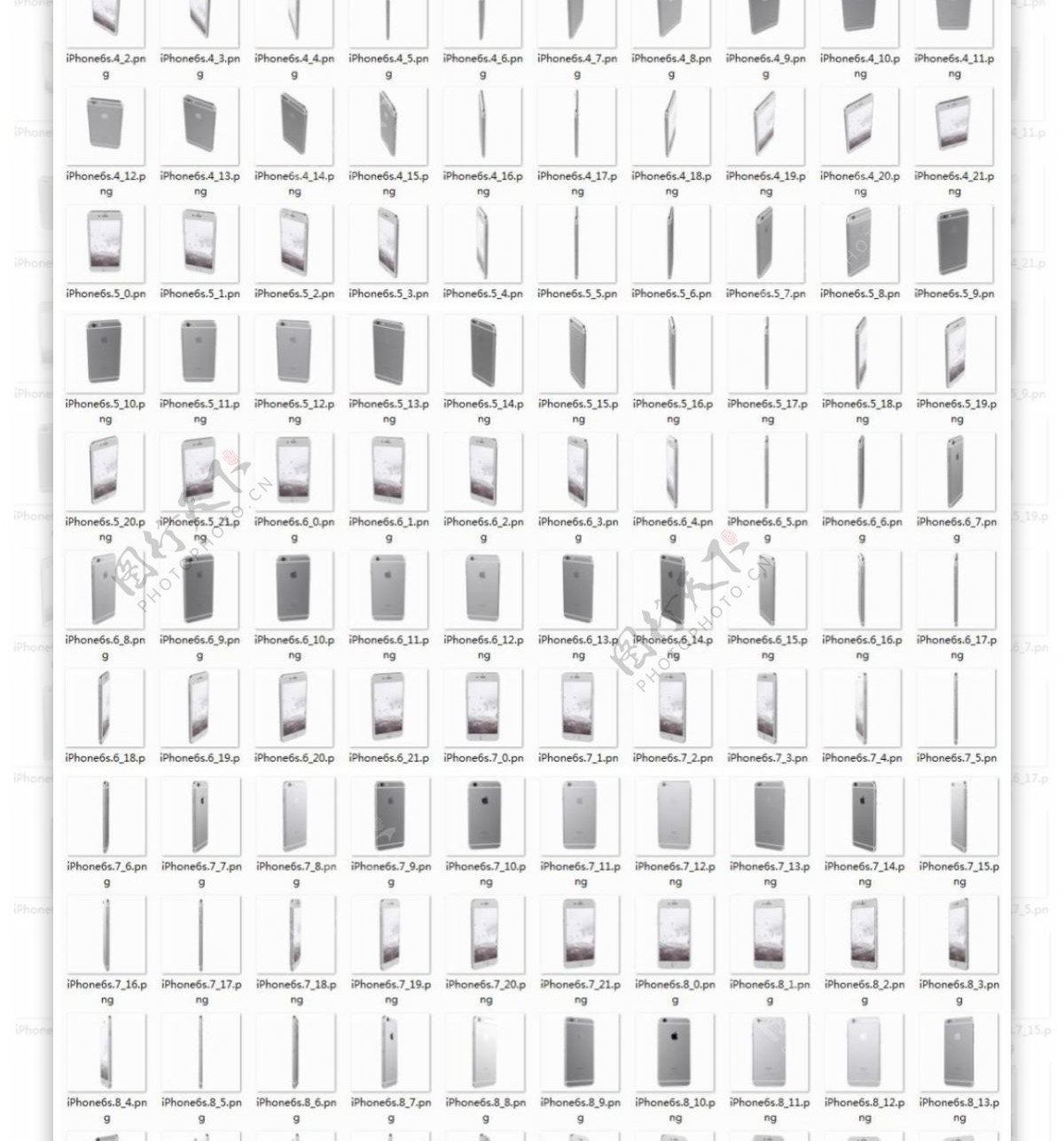 全视角iPhone6s模板合集1