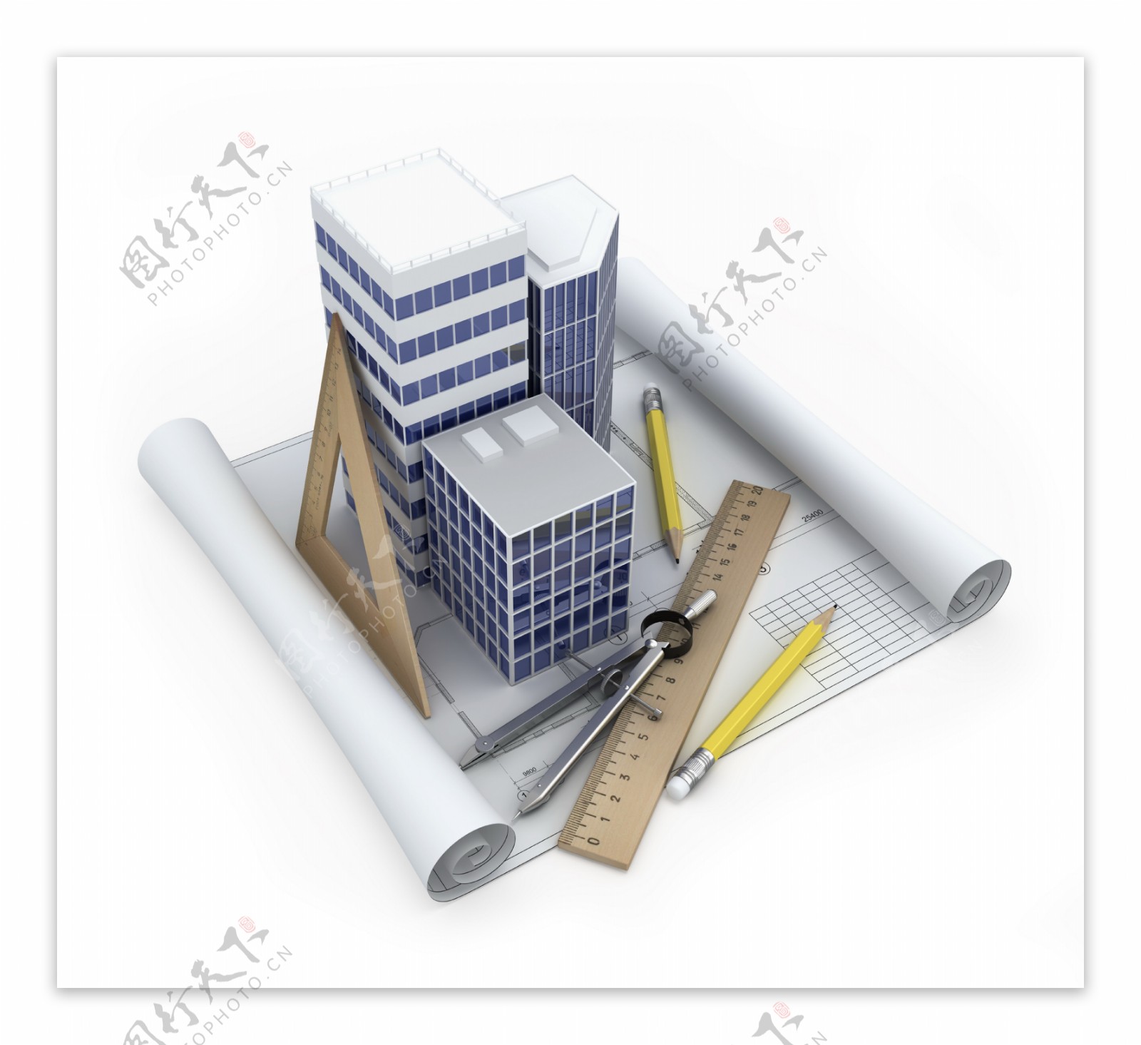 建筑模型与图纸