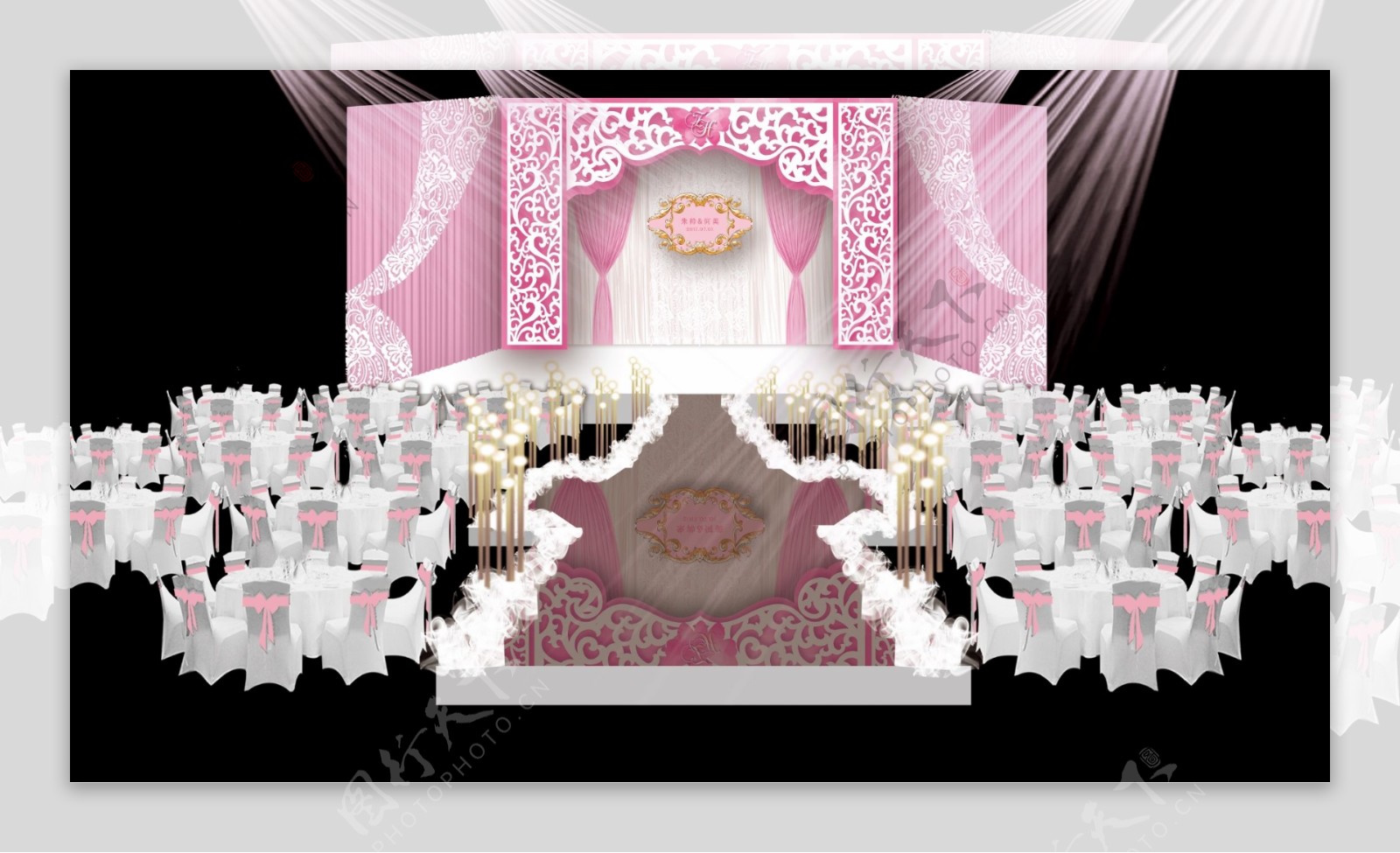 婚礼宴会厅舞台