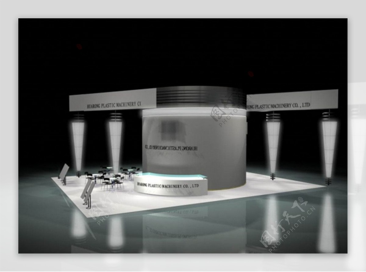 展厅展览3D模型设计