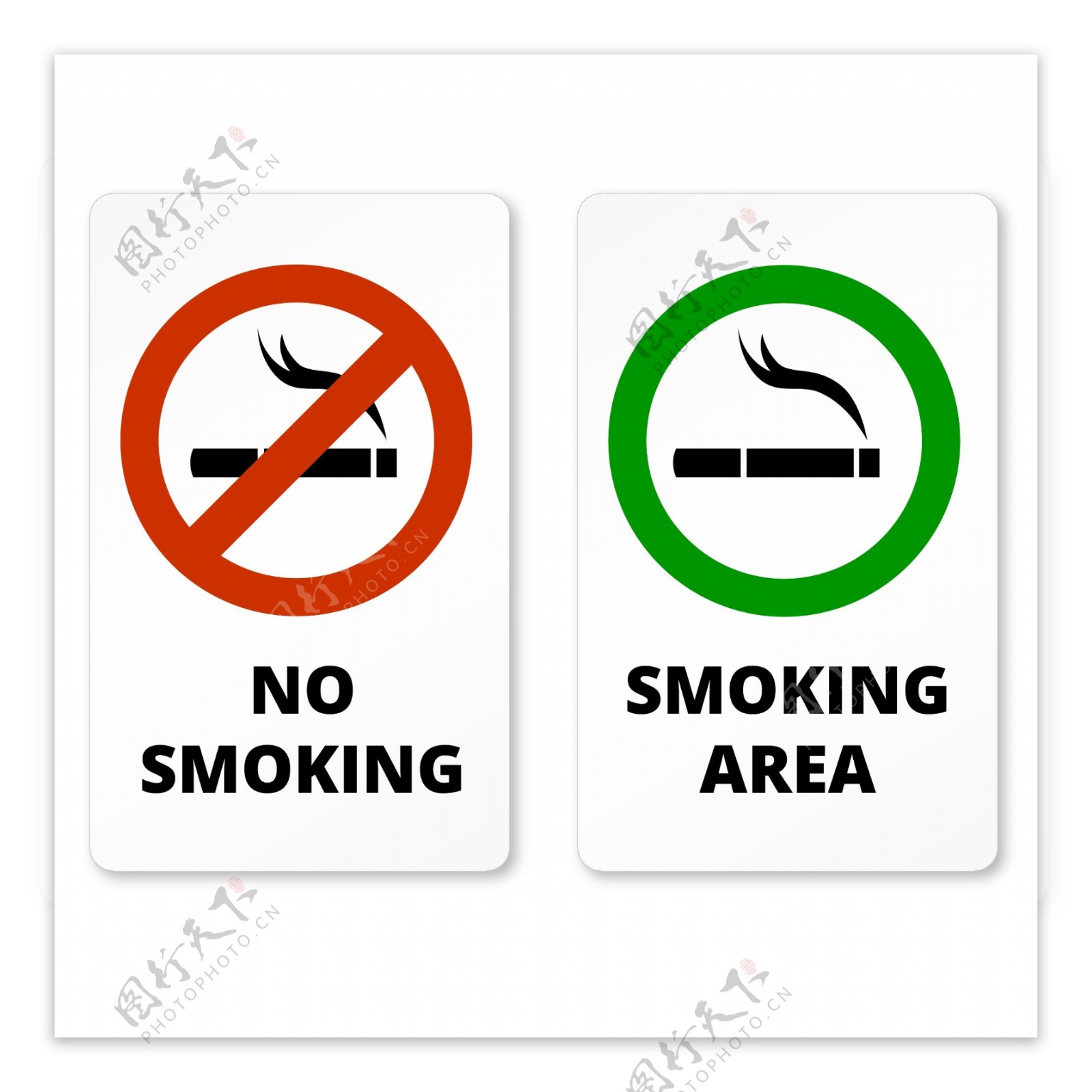 吸烟标志